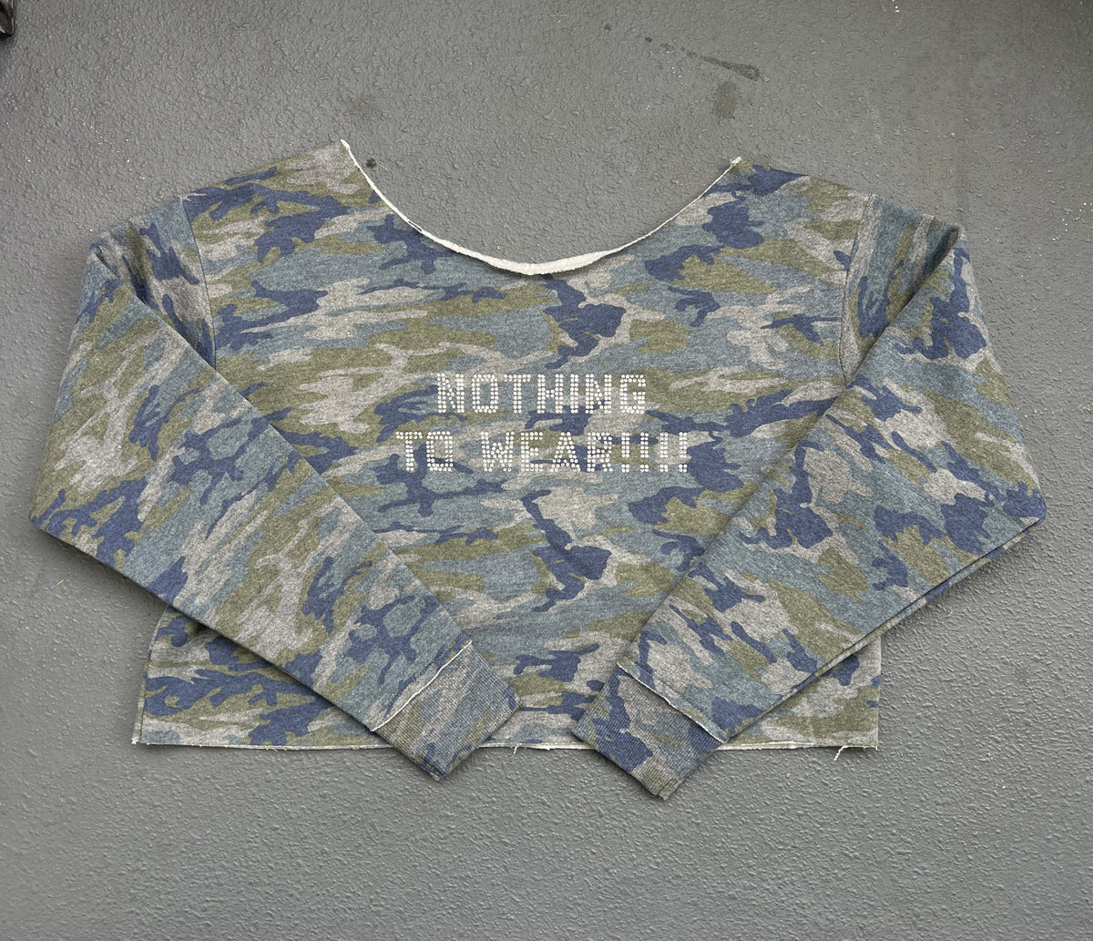 NOTHING TO WEAR Crewneck Hoes For Clothes