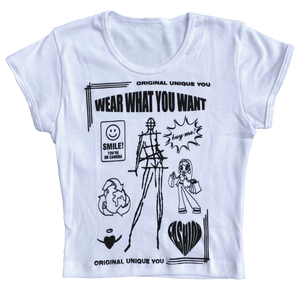 Wear What You Want Baby Tee