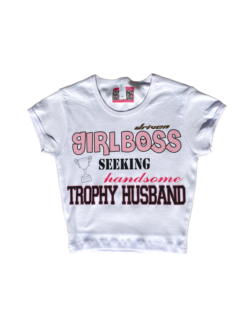 Driven Girlboss Baby Tee Hoes For Clothes