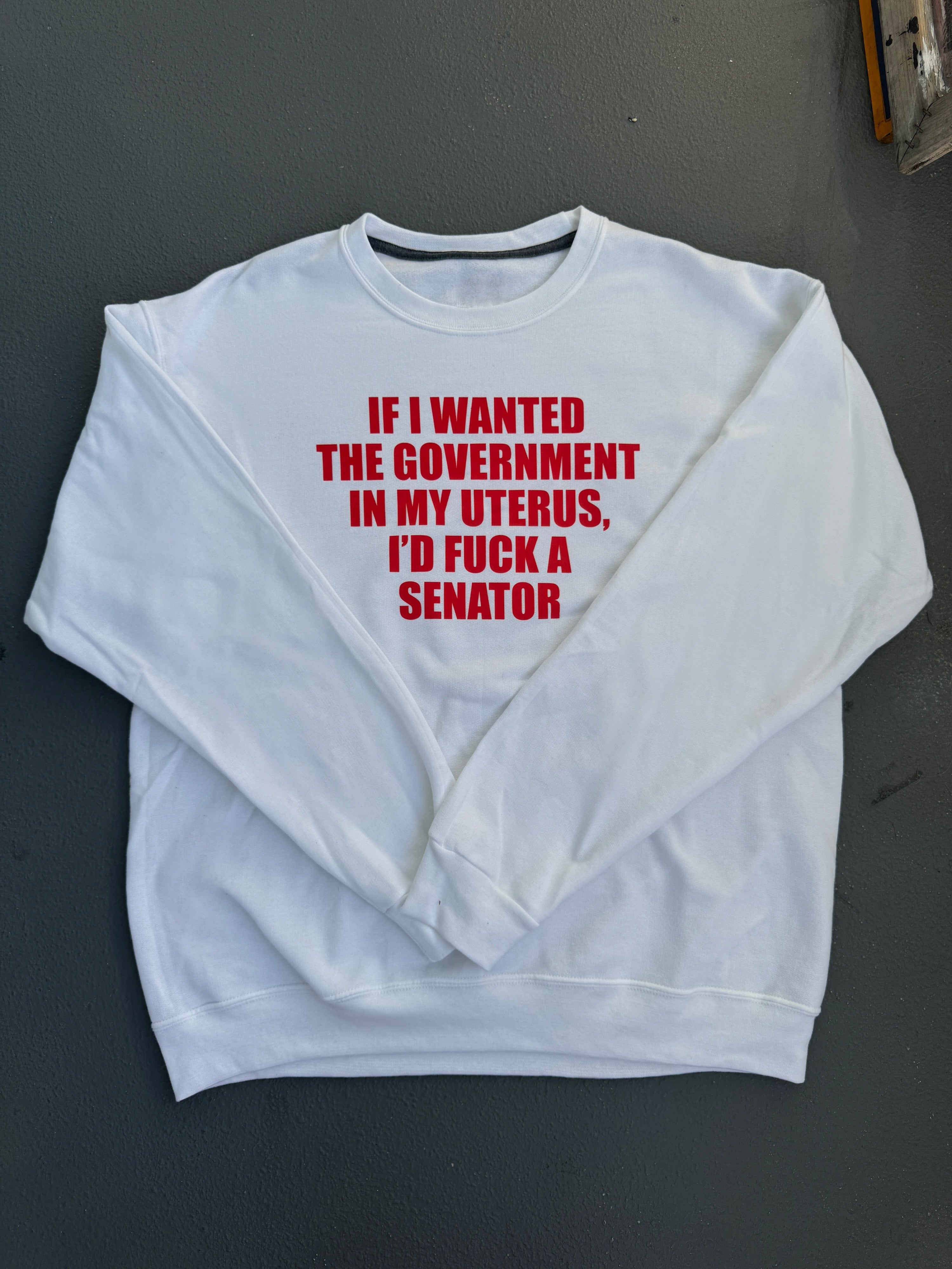 FCK A SENATOR Crewneck