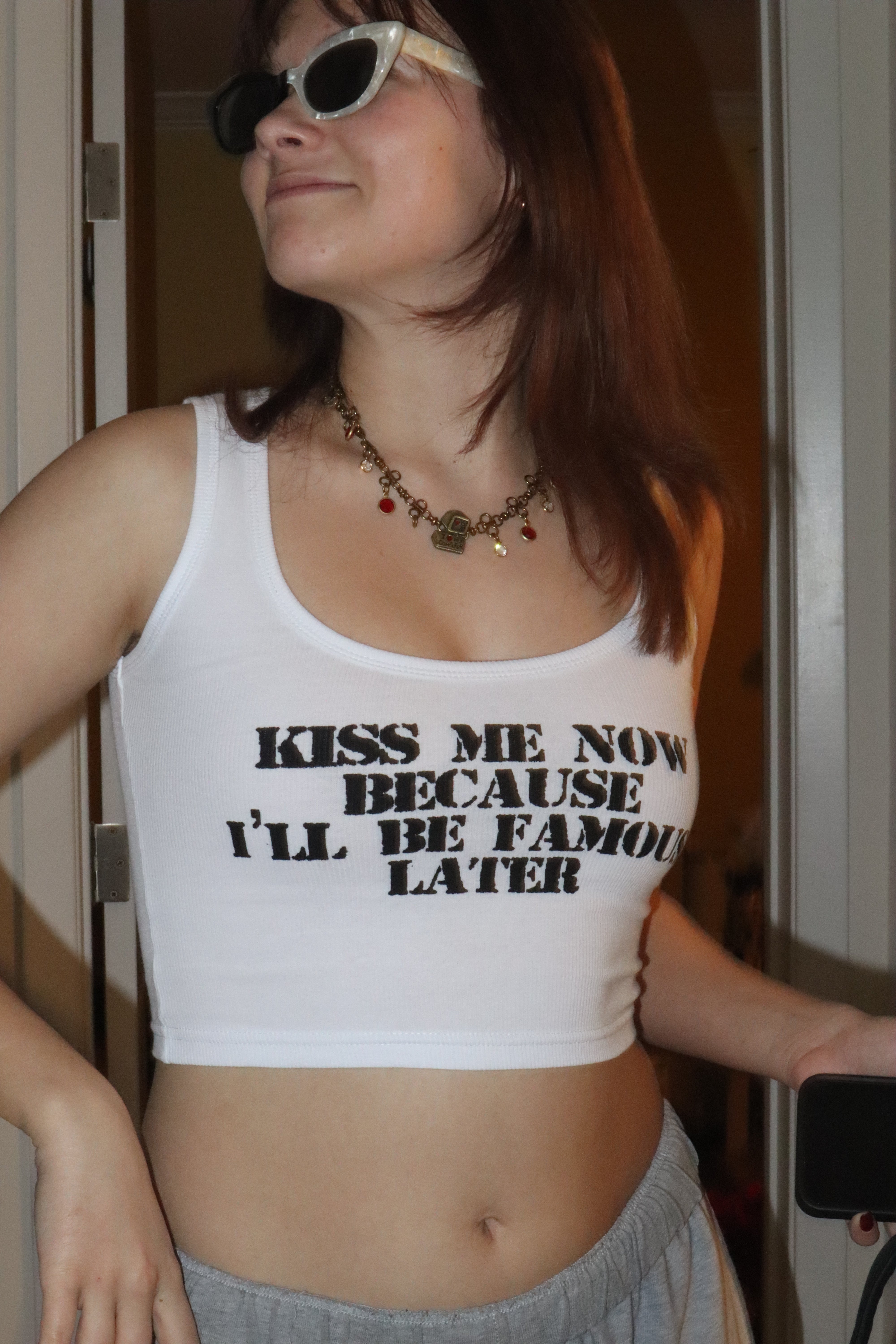 "kiss me now" tank