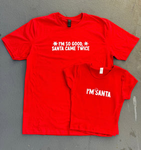 I'M SANTA / SANTA CAME TWICE Set