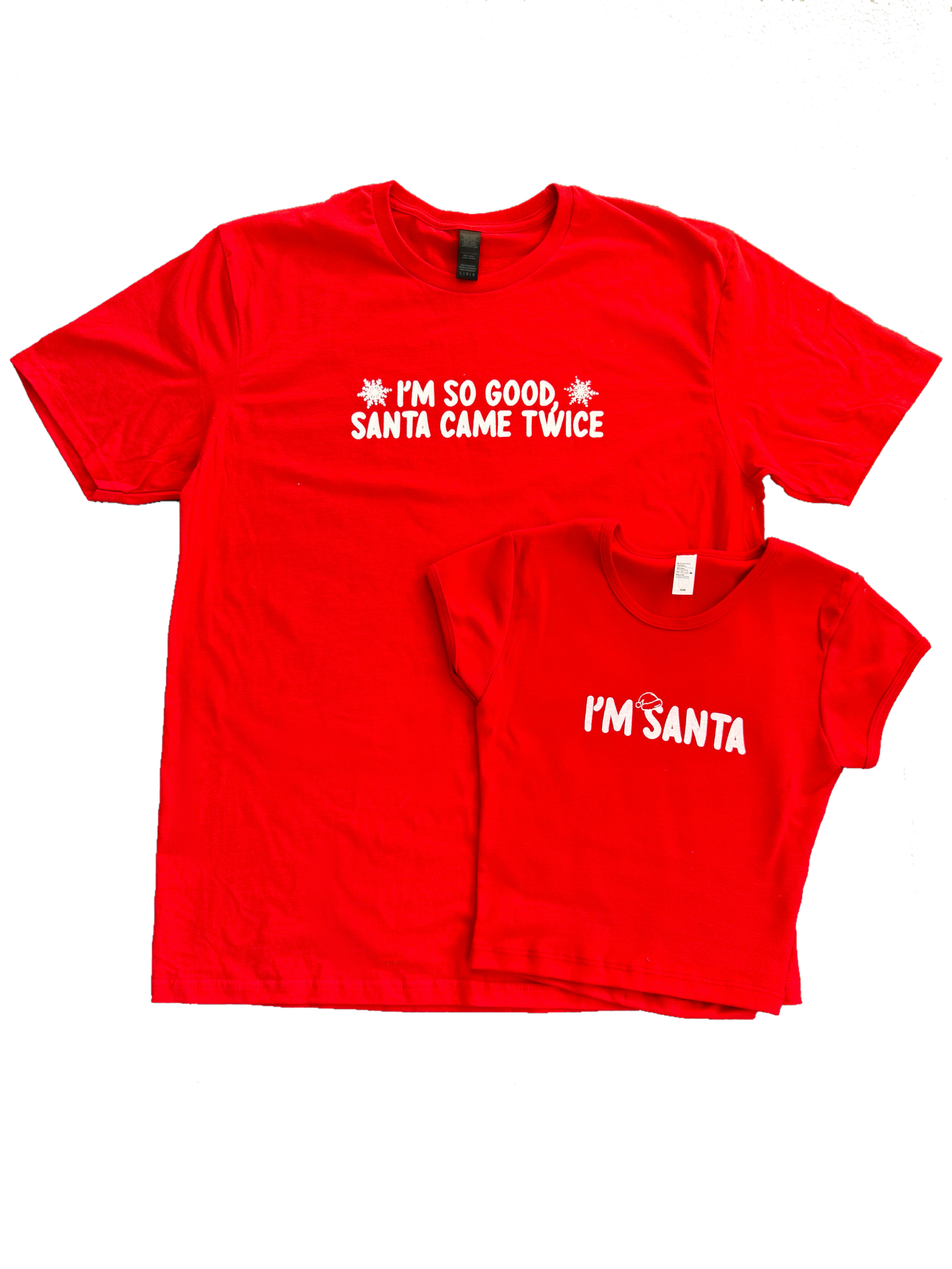 I'M SANTA / SANTA CAME TWICE Set