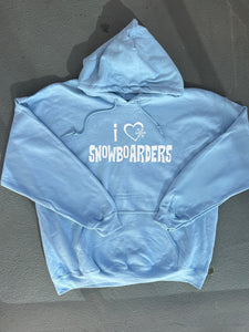 I <3 Snowboarders Hoodie