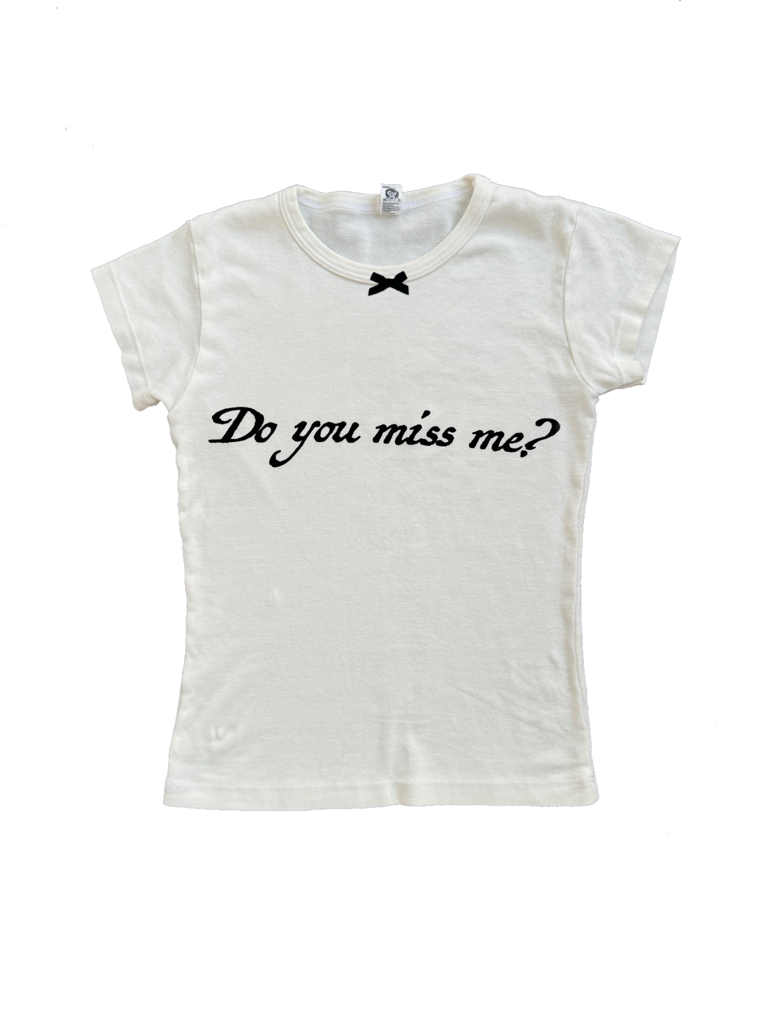 Do you miss me? Longer Baby Tee