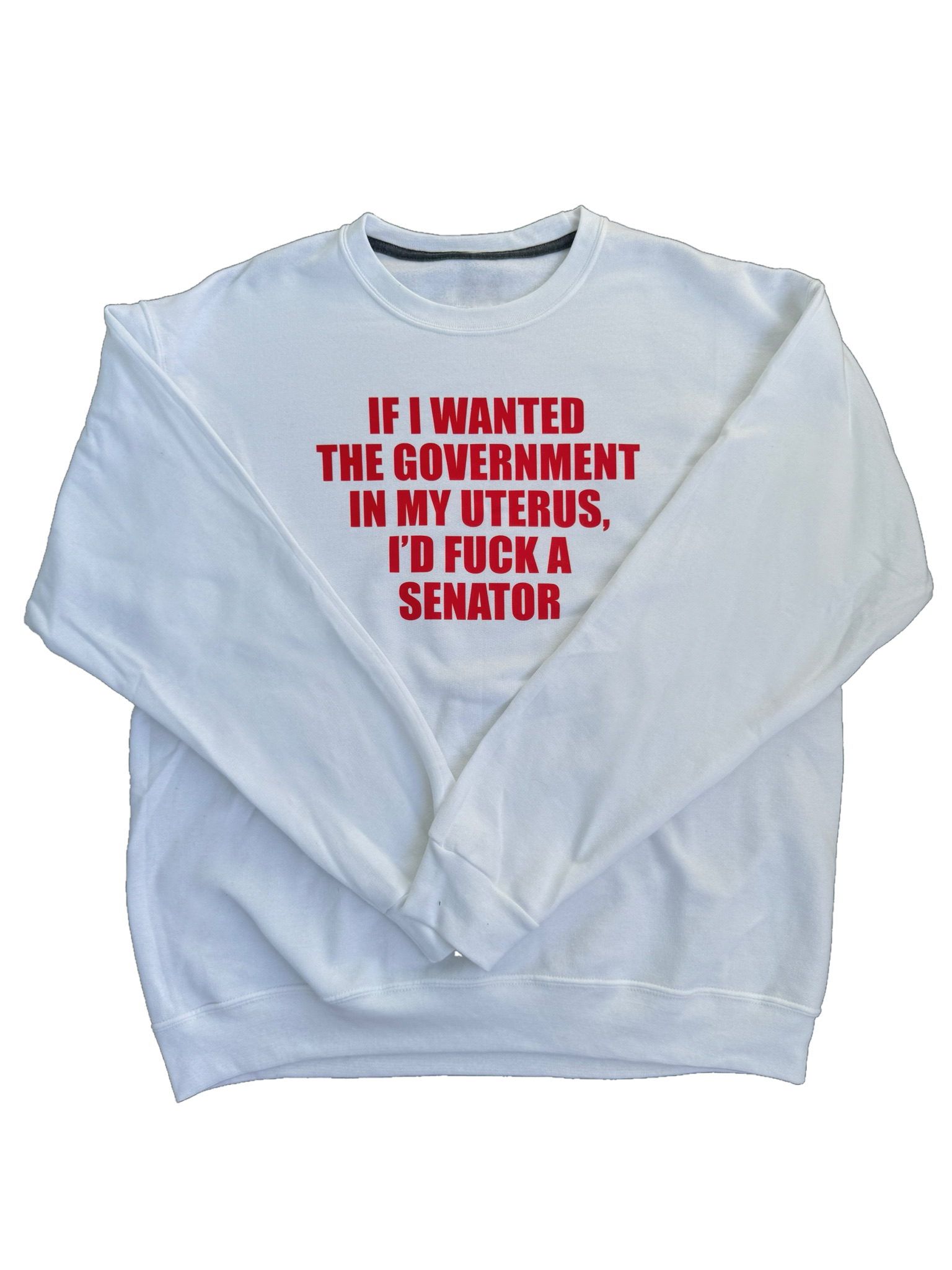 FCK A SENATOR Crewneck