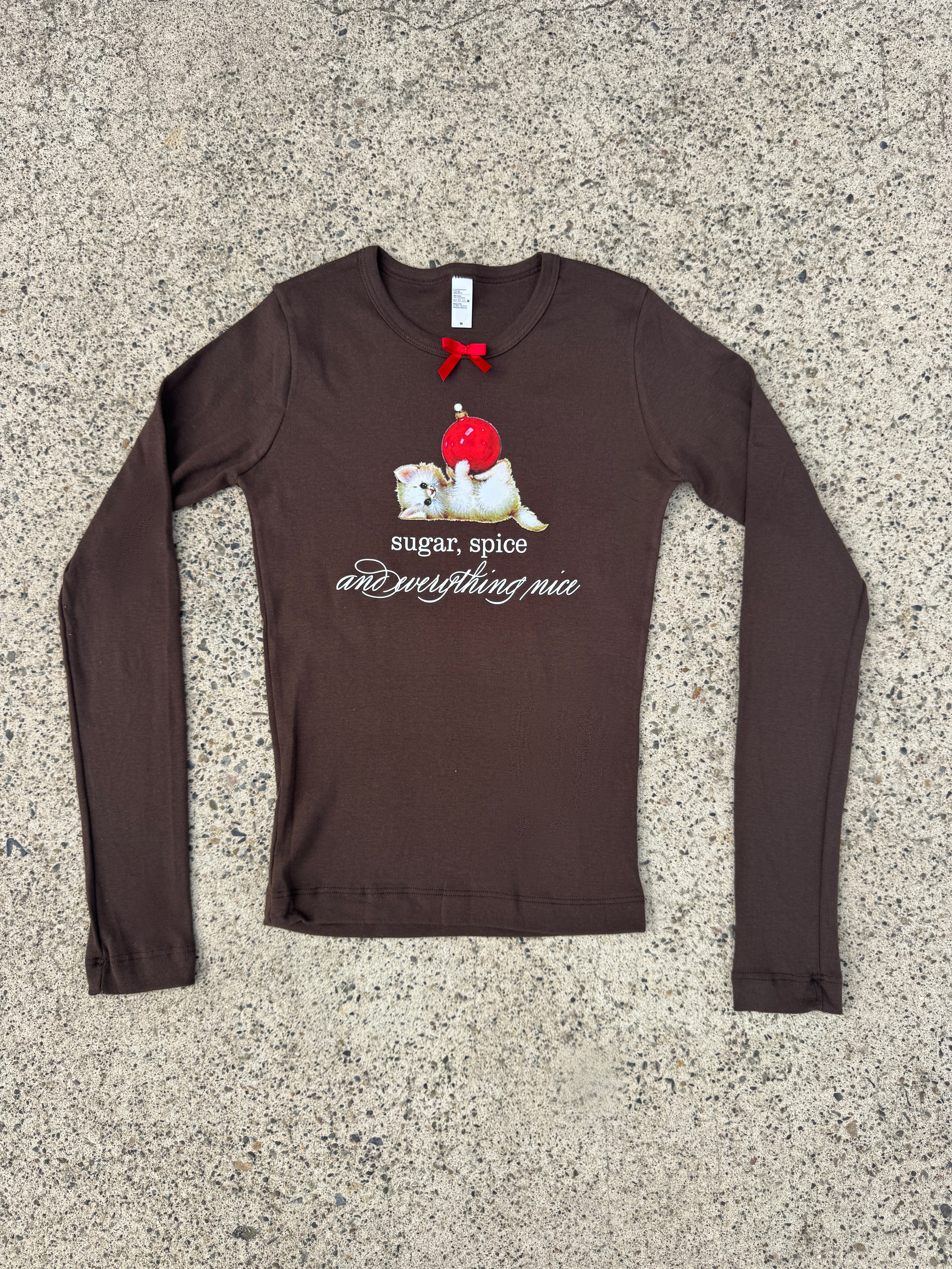 sugar and spice long sleeve