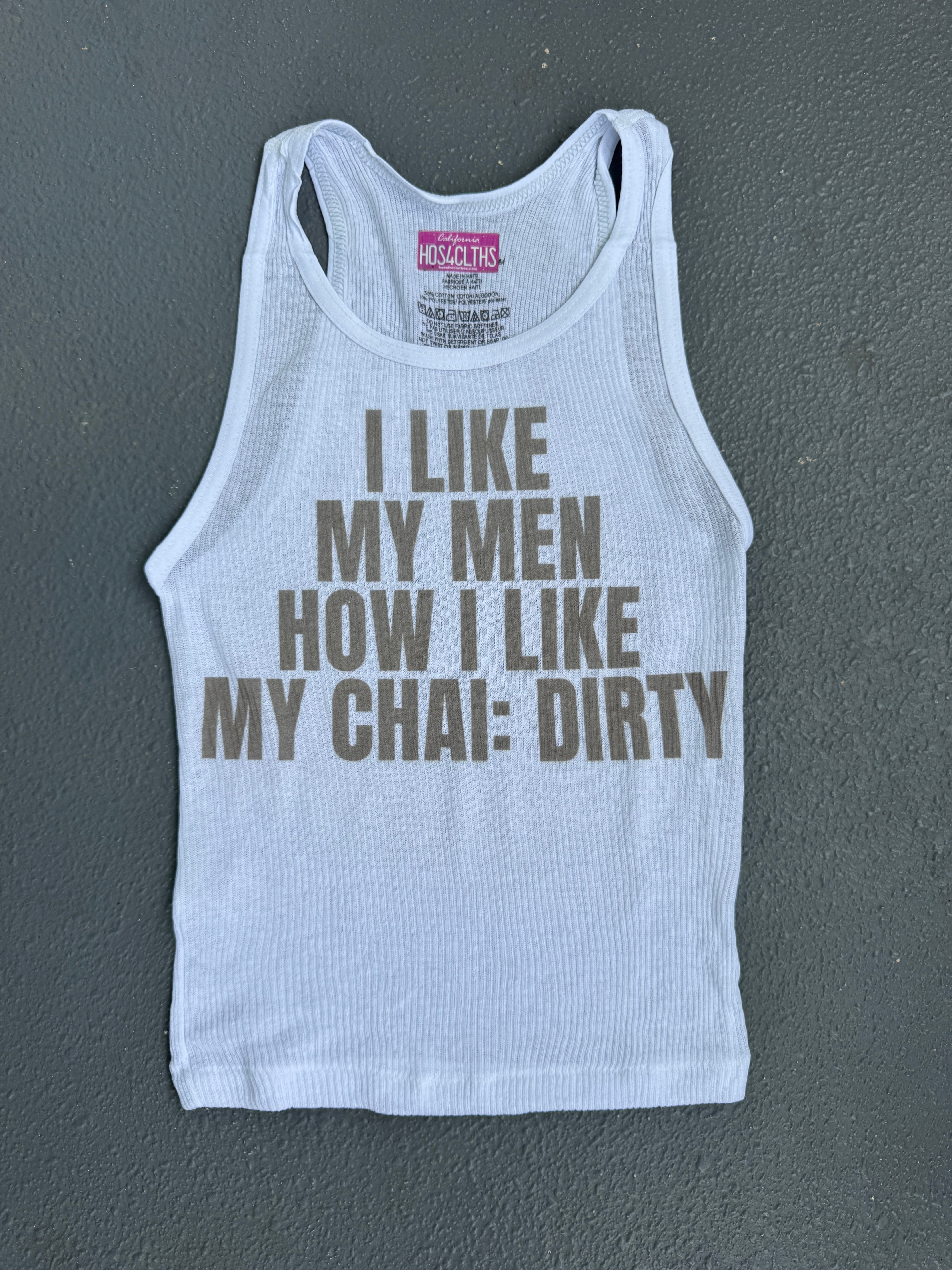 DIRTY CHAI Tank