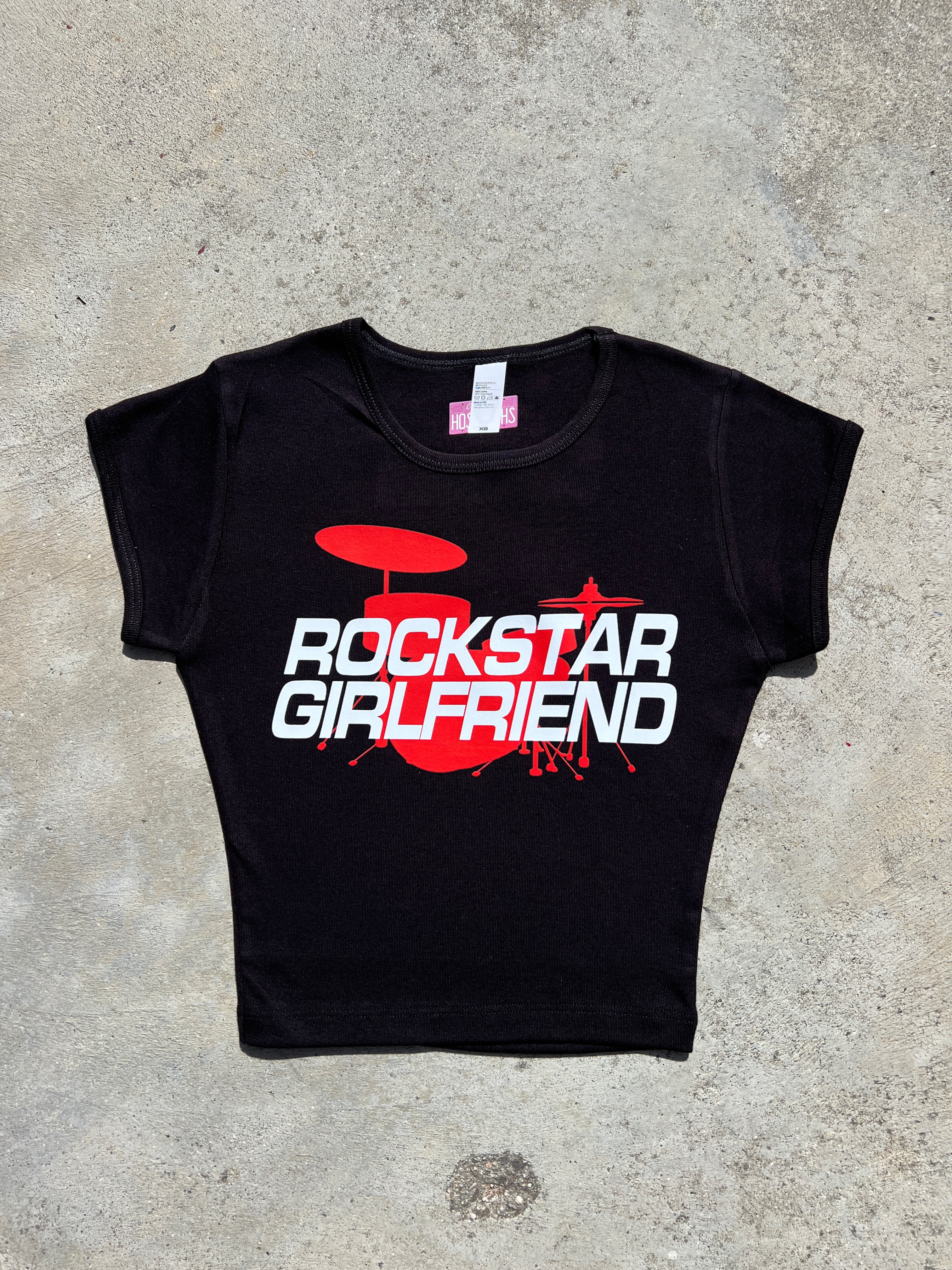 ROCKSTARS GIRLFRIEND Baby Tee