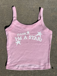 "I'm a Star" Cropped Tank Top