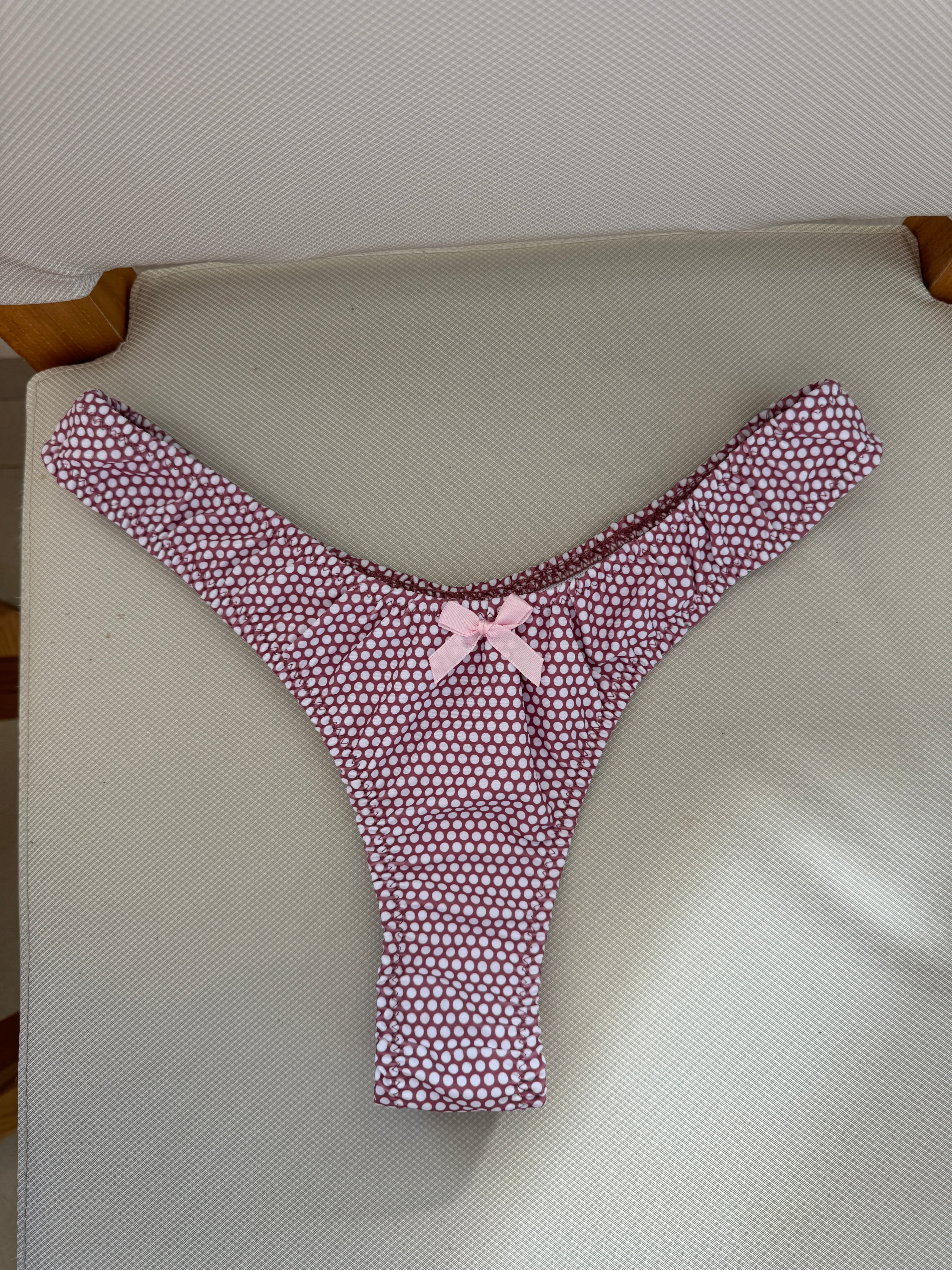 4 left - Itsy Bitsy Teeny Weeny Polka Dot Bikini Bottom