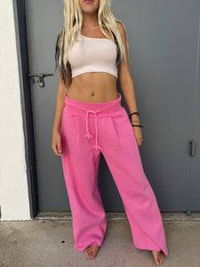 C.U.N.T. Pink Flare Sweatpants