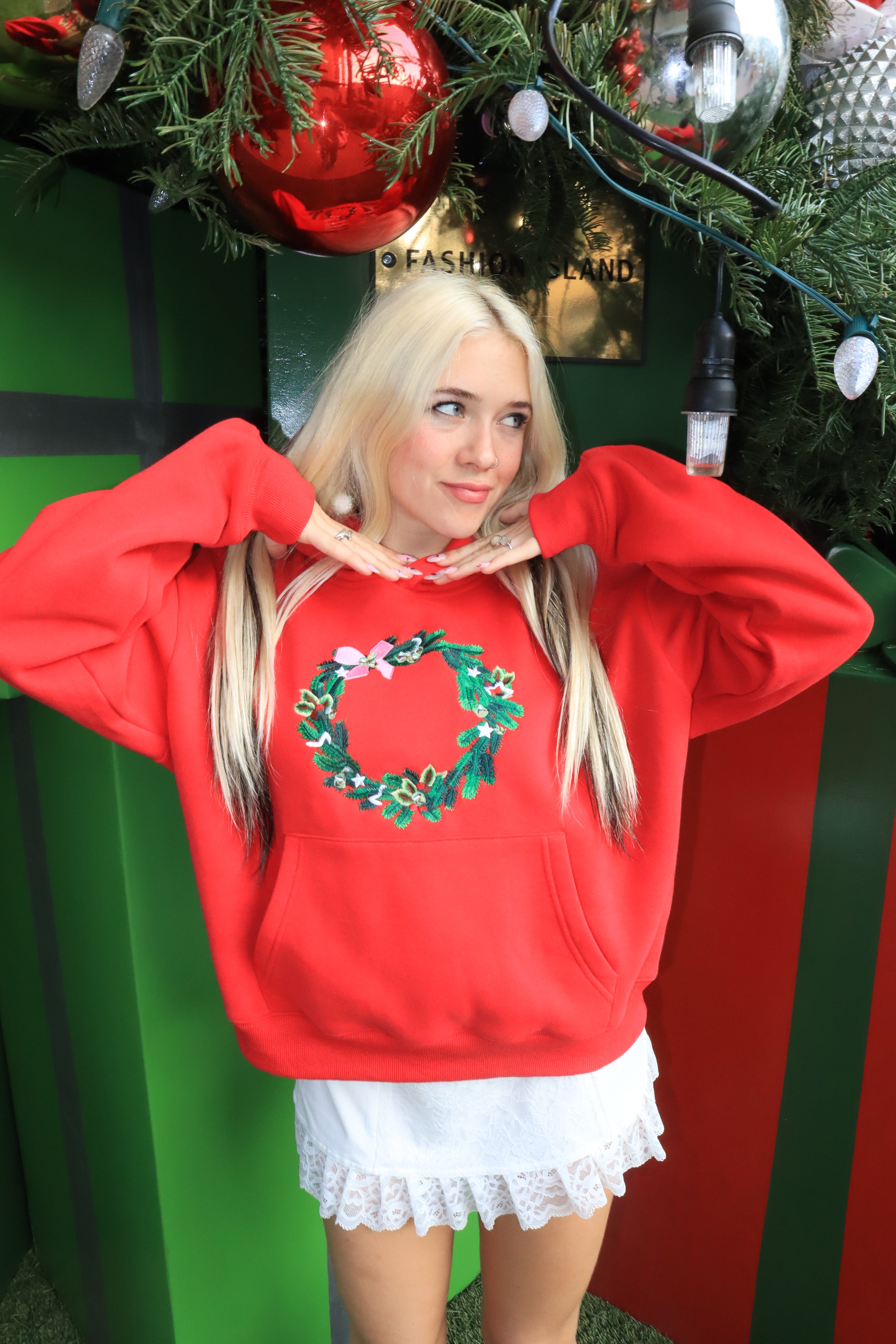 NICE GIRL XMAS hoodie
