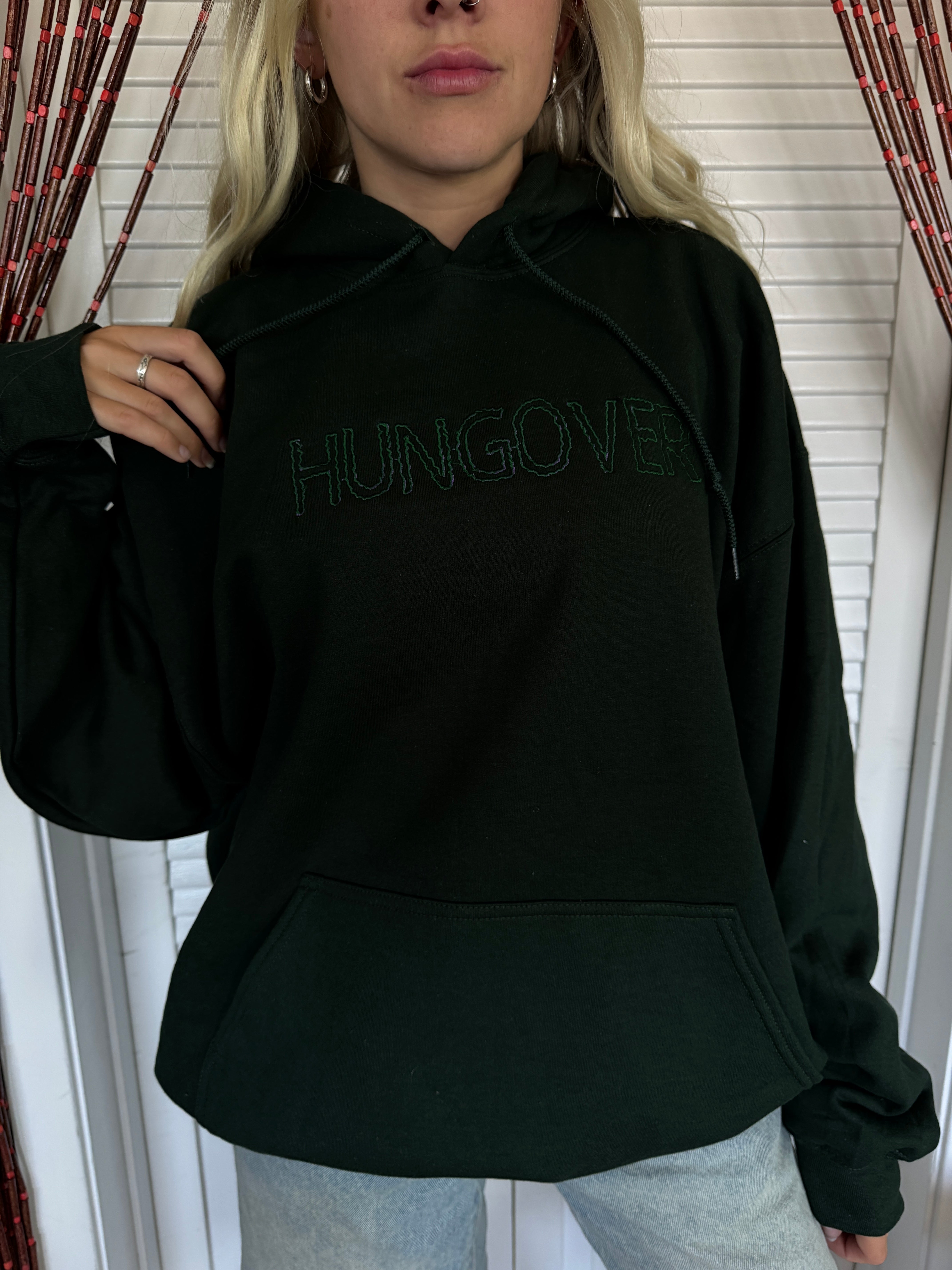 OOAK hungover hoodie - XL