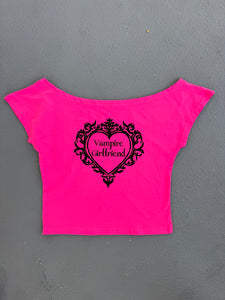 Vampire Girlfriend Off the Shoulder Tee