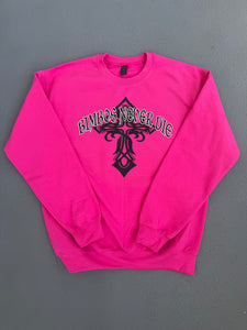 BIMBOS NEVER DIE Crewneck