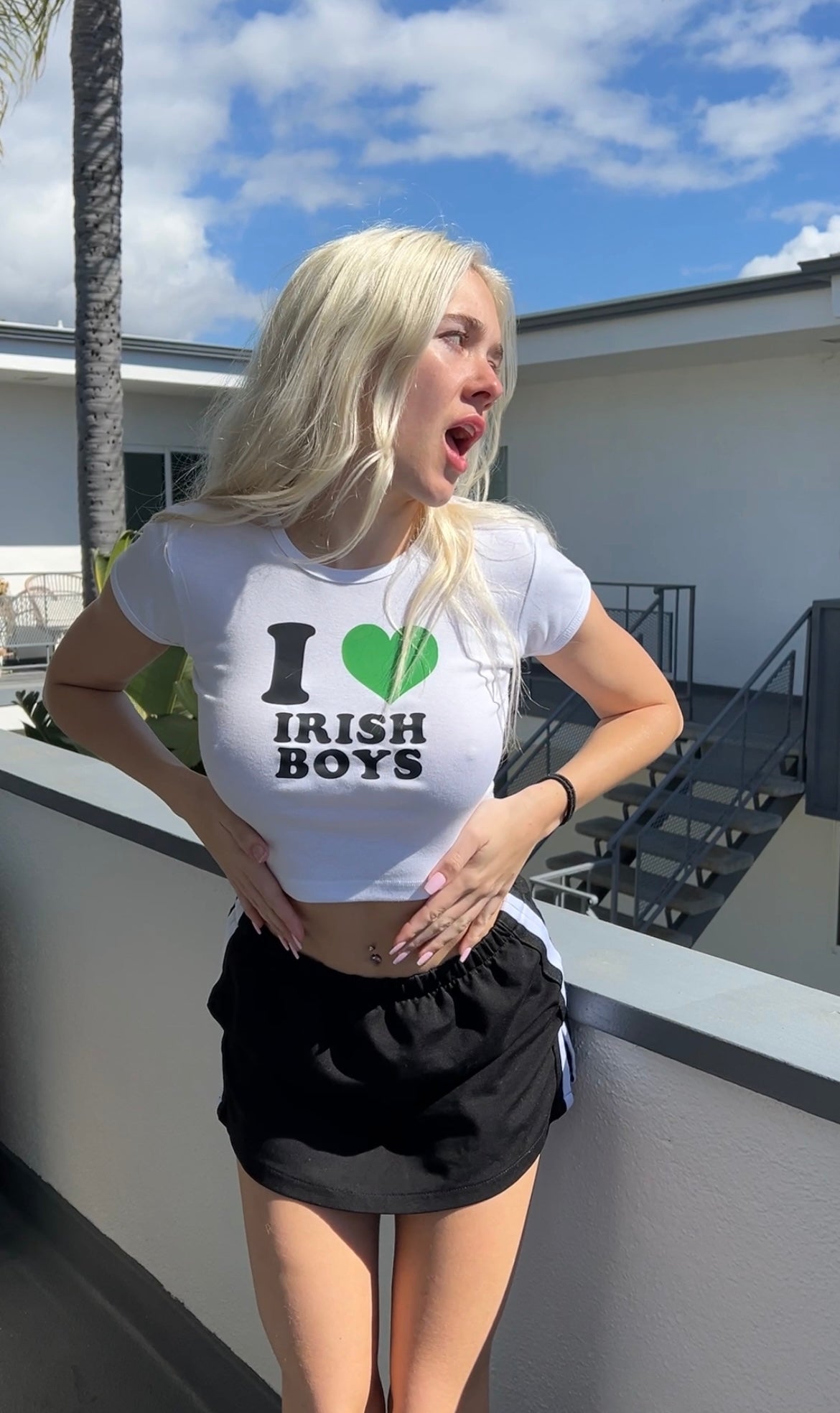 LAST CHANCE: i <3 irish boys baby tee