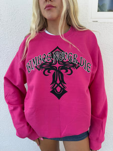 BIMBOS NEVER DIE Crewneck