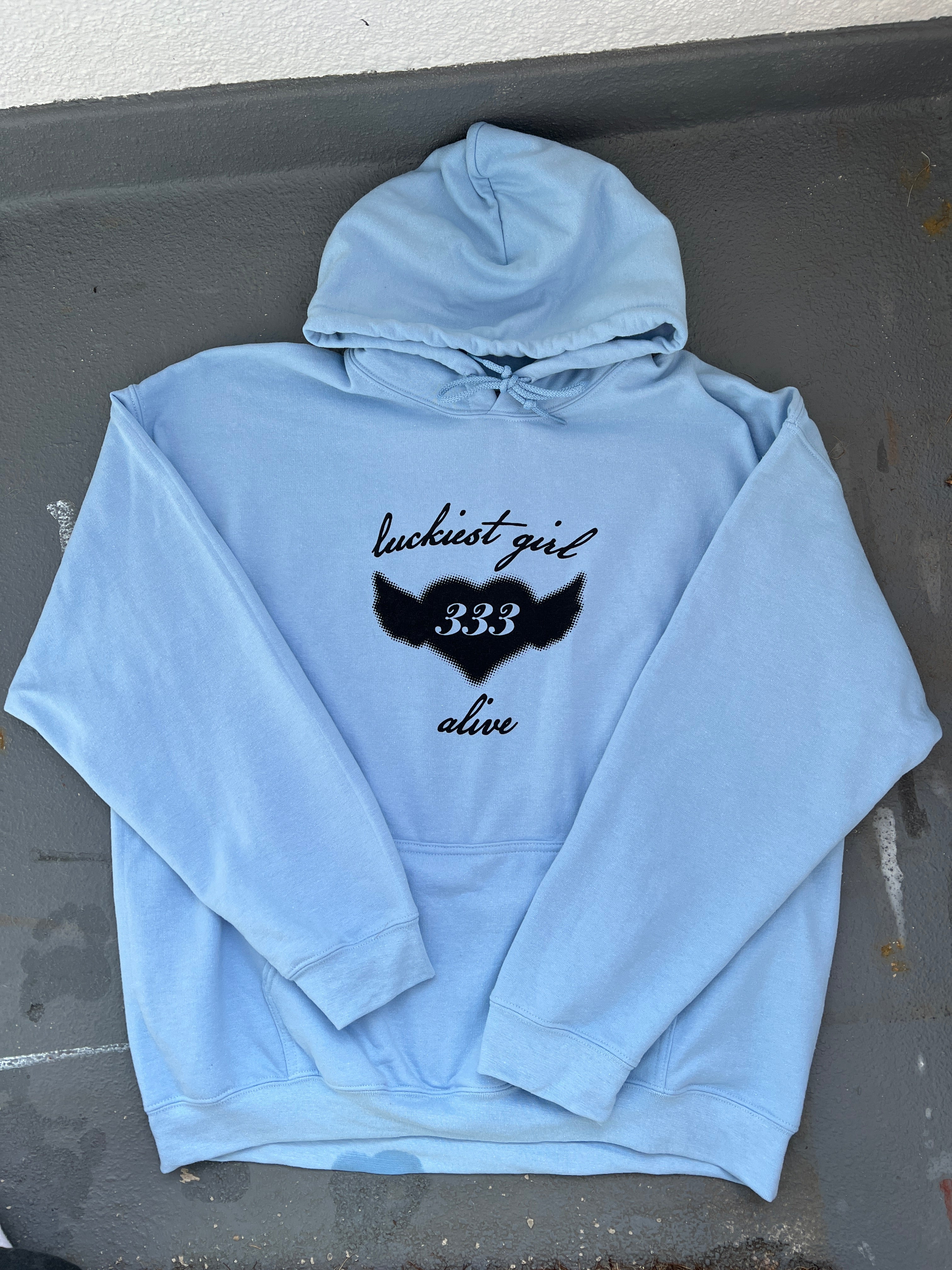 luckiest girl alive hoodie