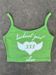 luckiest girl alive tank top (v2)