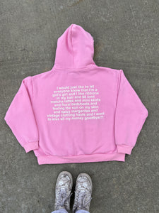girl's girl zip-up hoodie