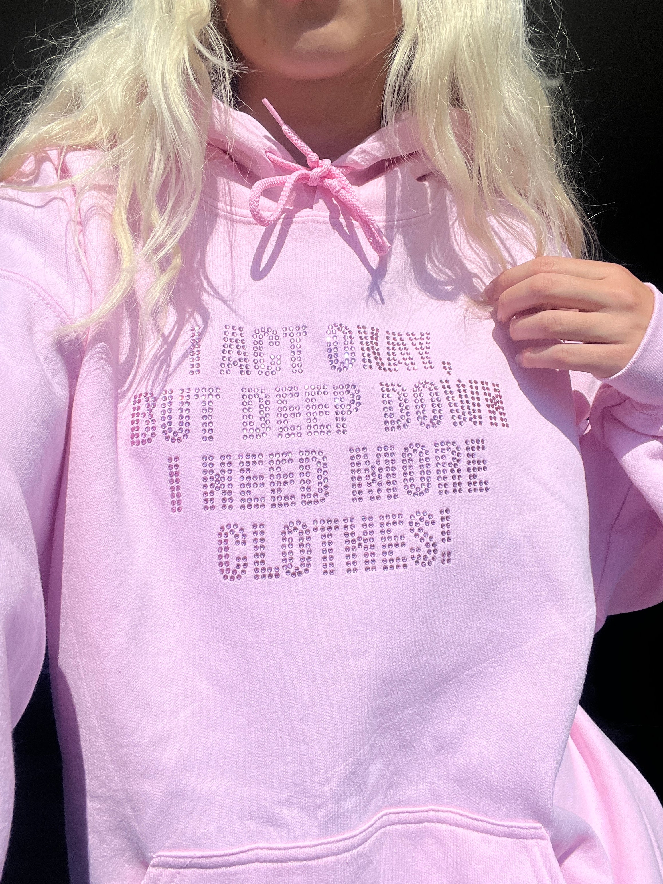 "i act okay..." hoodie