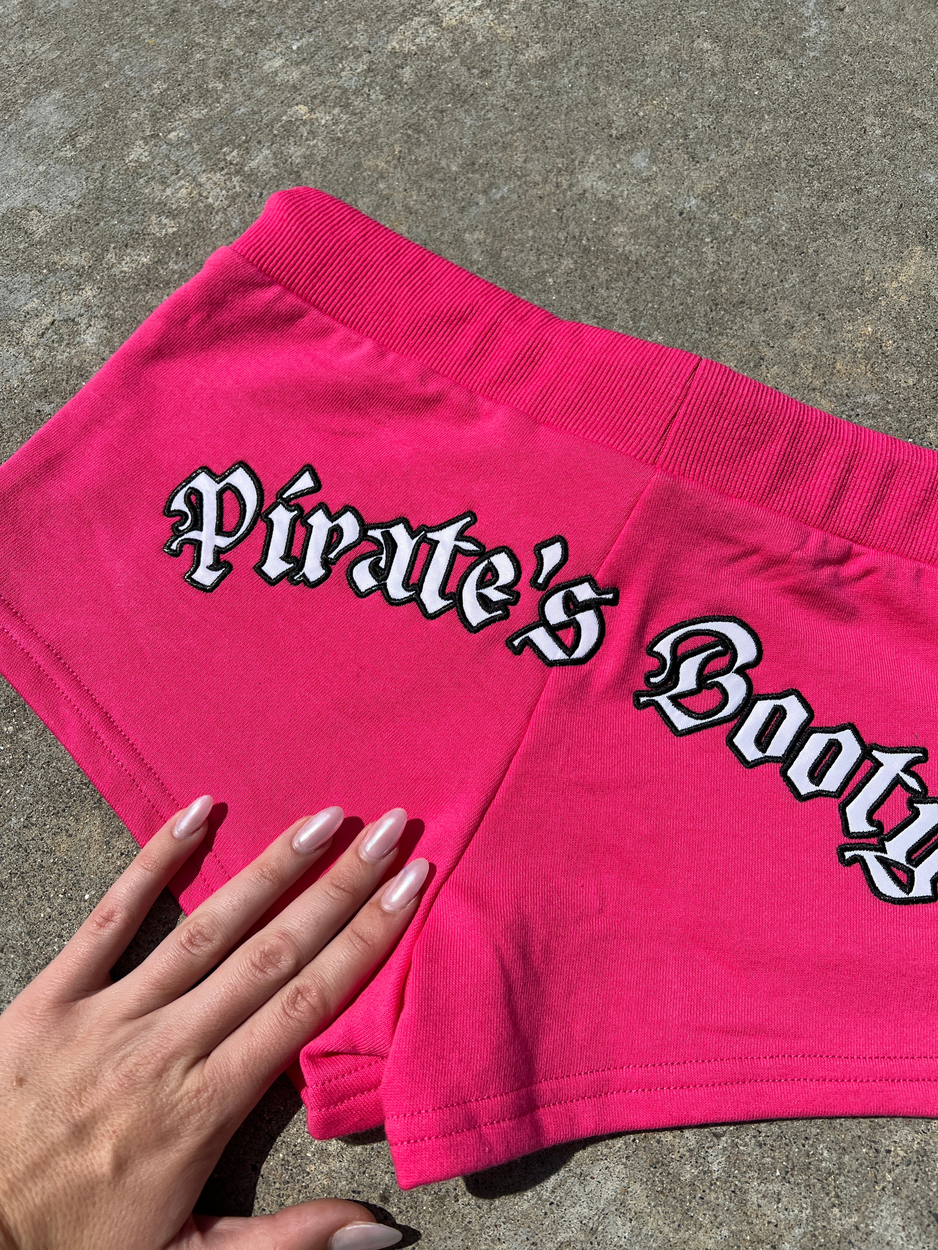 1 LEFT: pirate's booty shorts