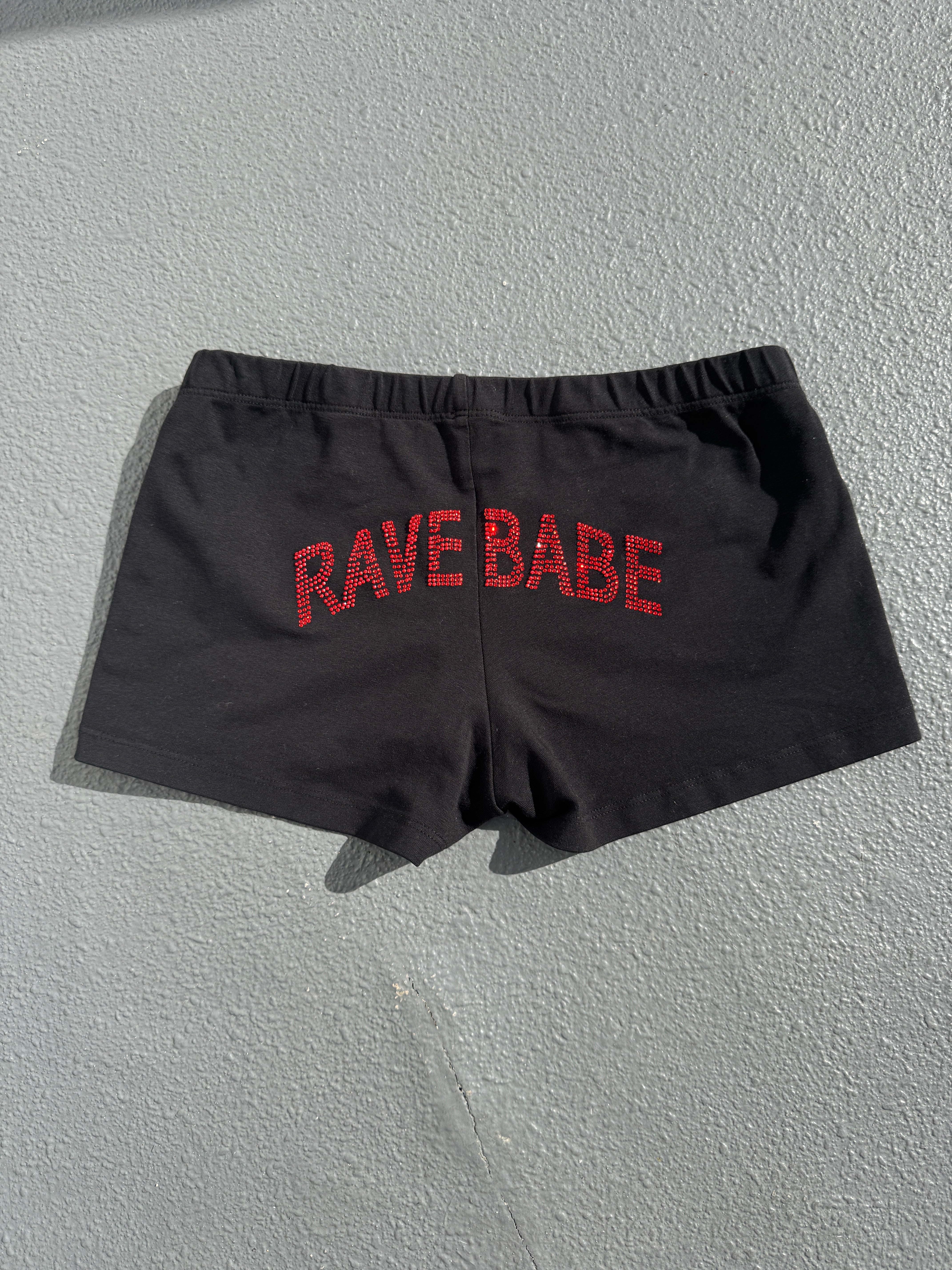 Rave Babe Micro Mini Shorts