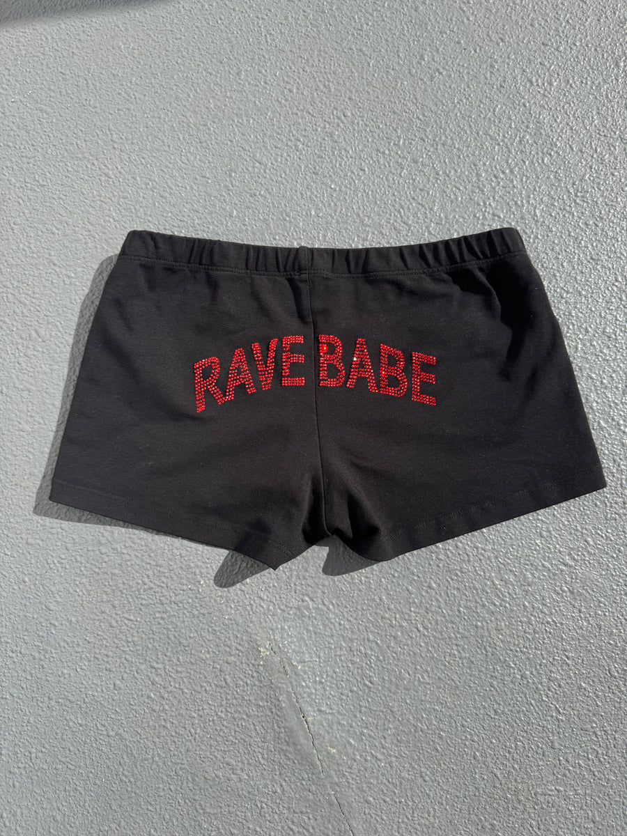Rave Babe Micro Mini Shorts – Hoes For Clothes
