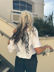 dance with the angels chopped tee