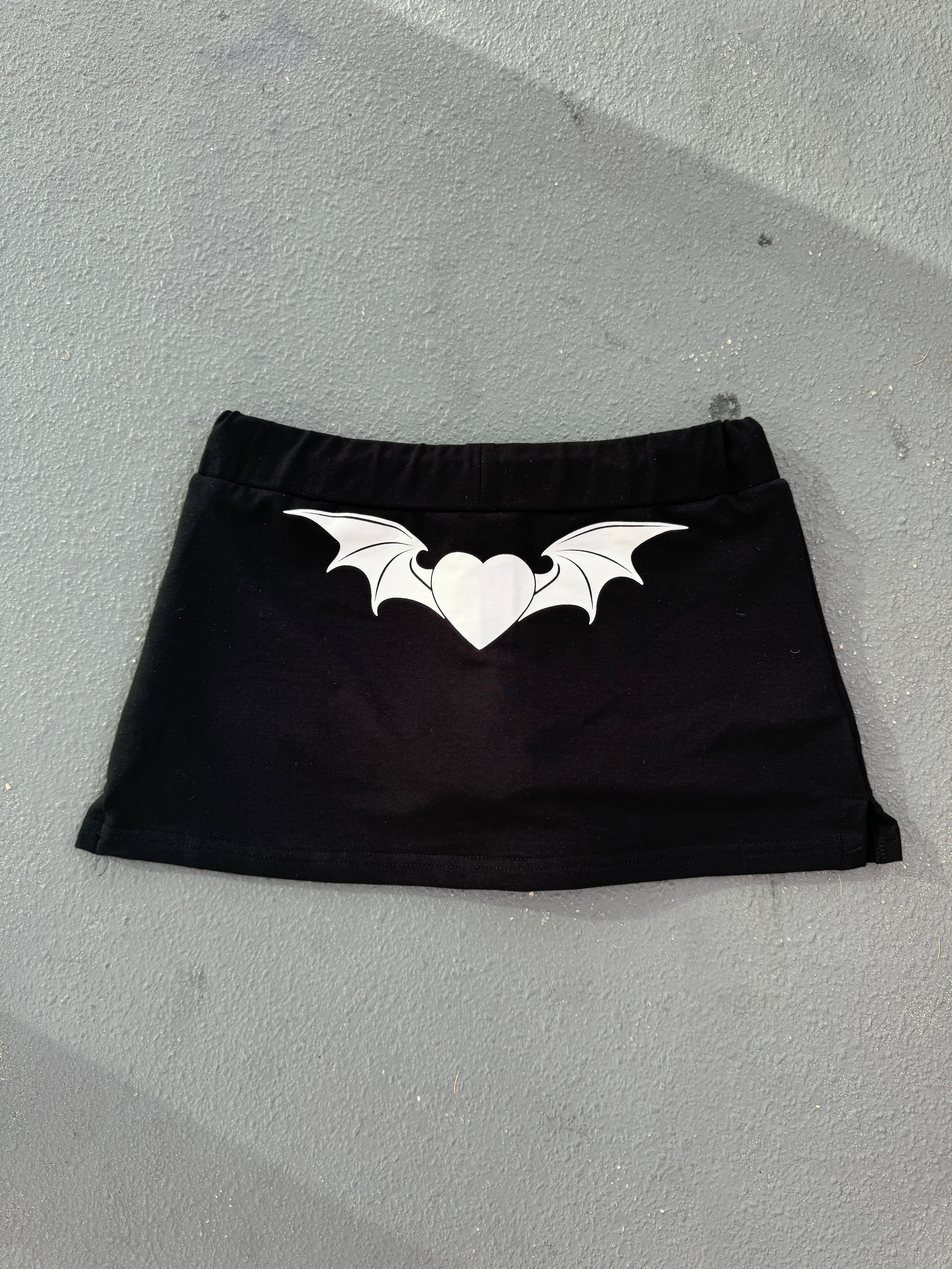 BLACK BAT MICRO MINI SKORT