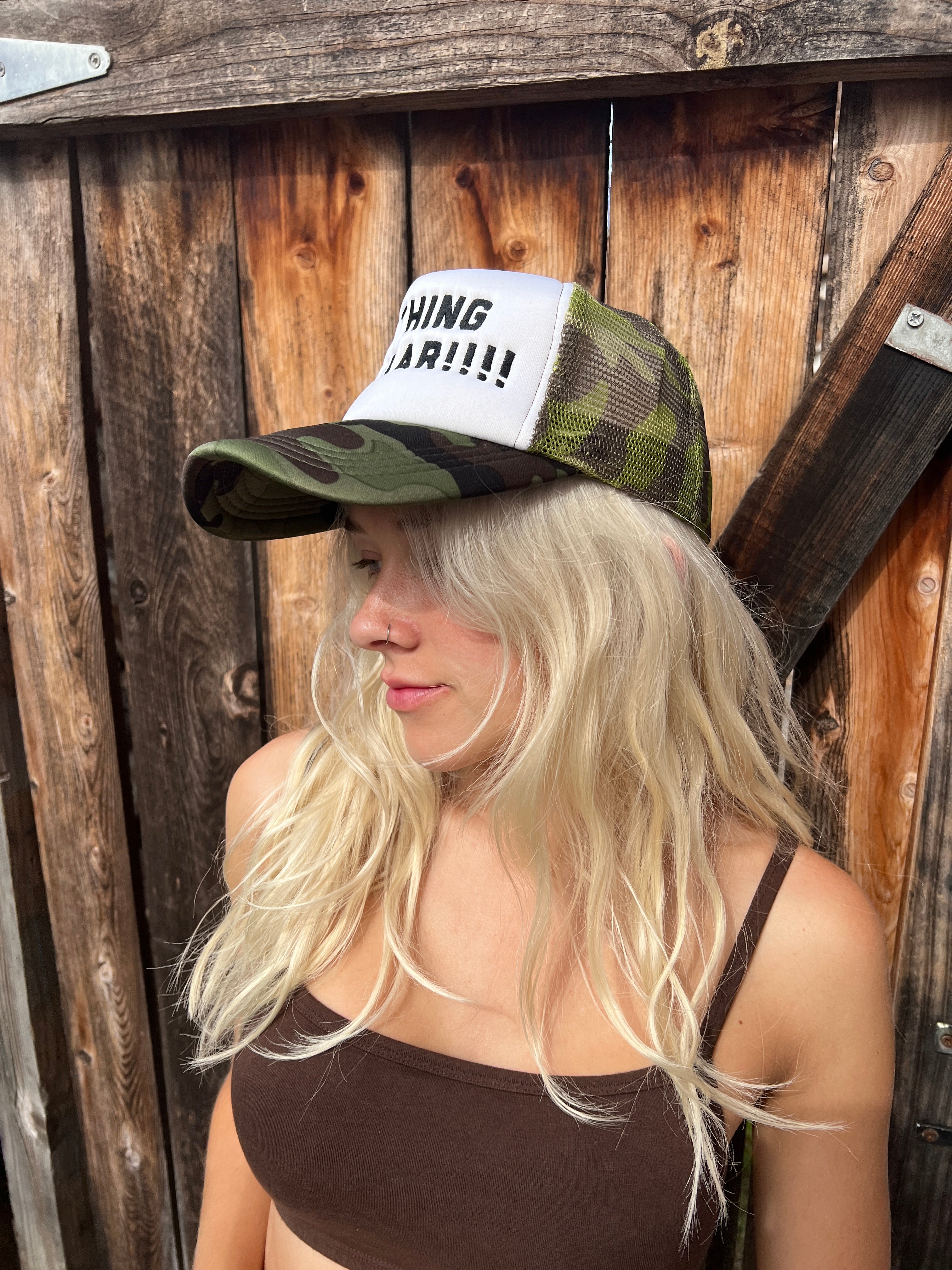 NOTHING TO WEAR Camo Trucker