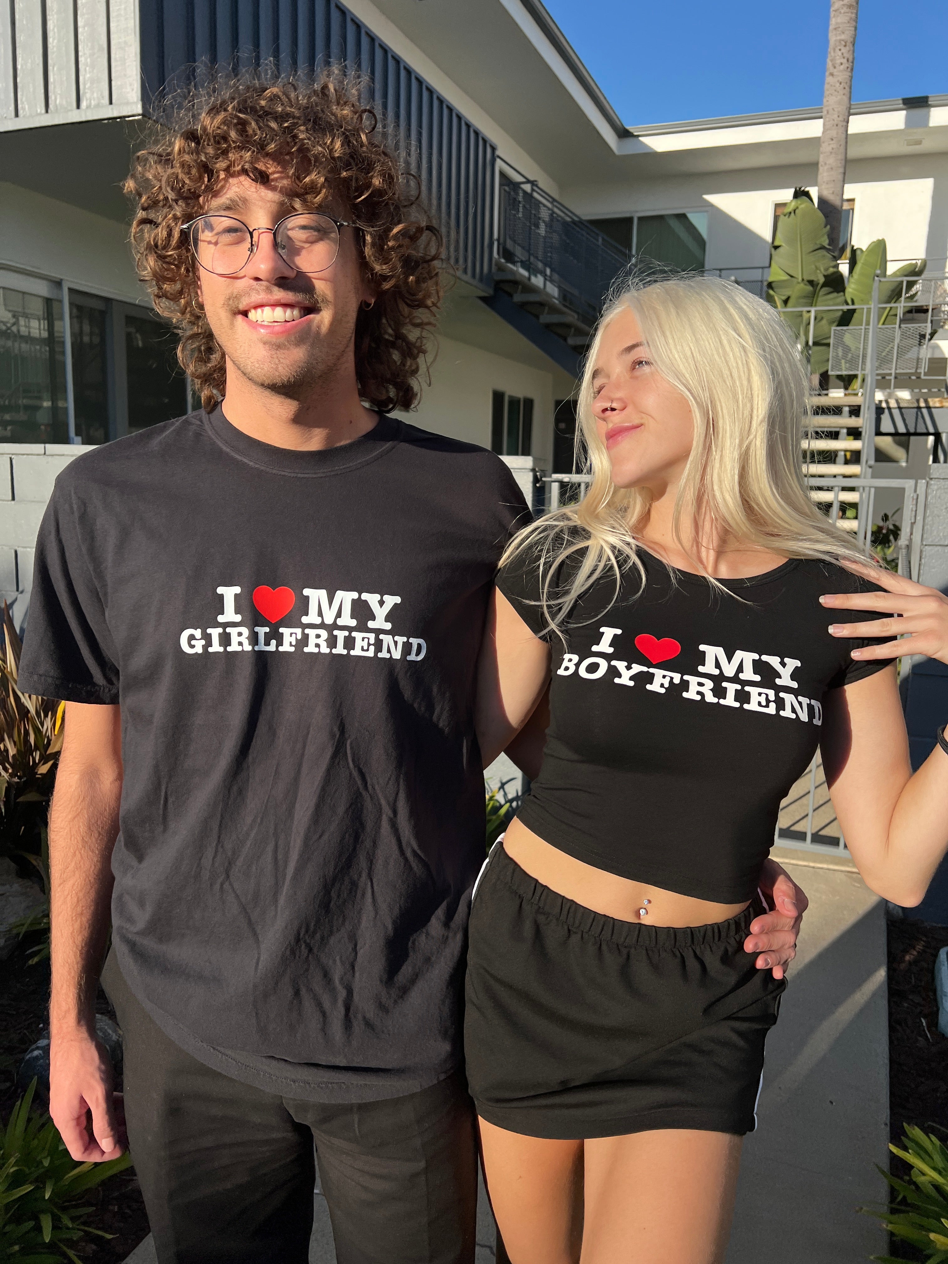 I LOVE MY BF/GF Full Length Tee (Black) Hoes For Clothes I LOVE MY BF/GF Full Length Tee (Black) Hoes For Clothes