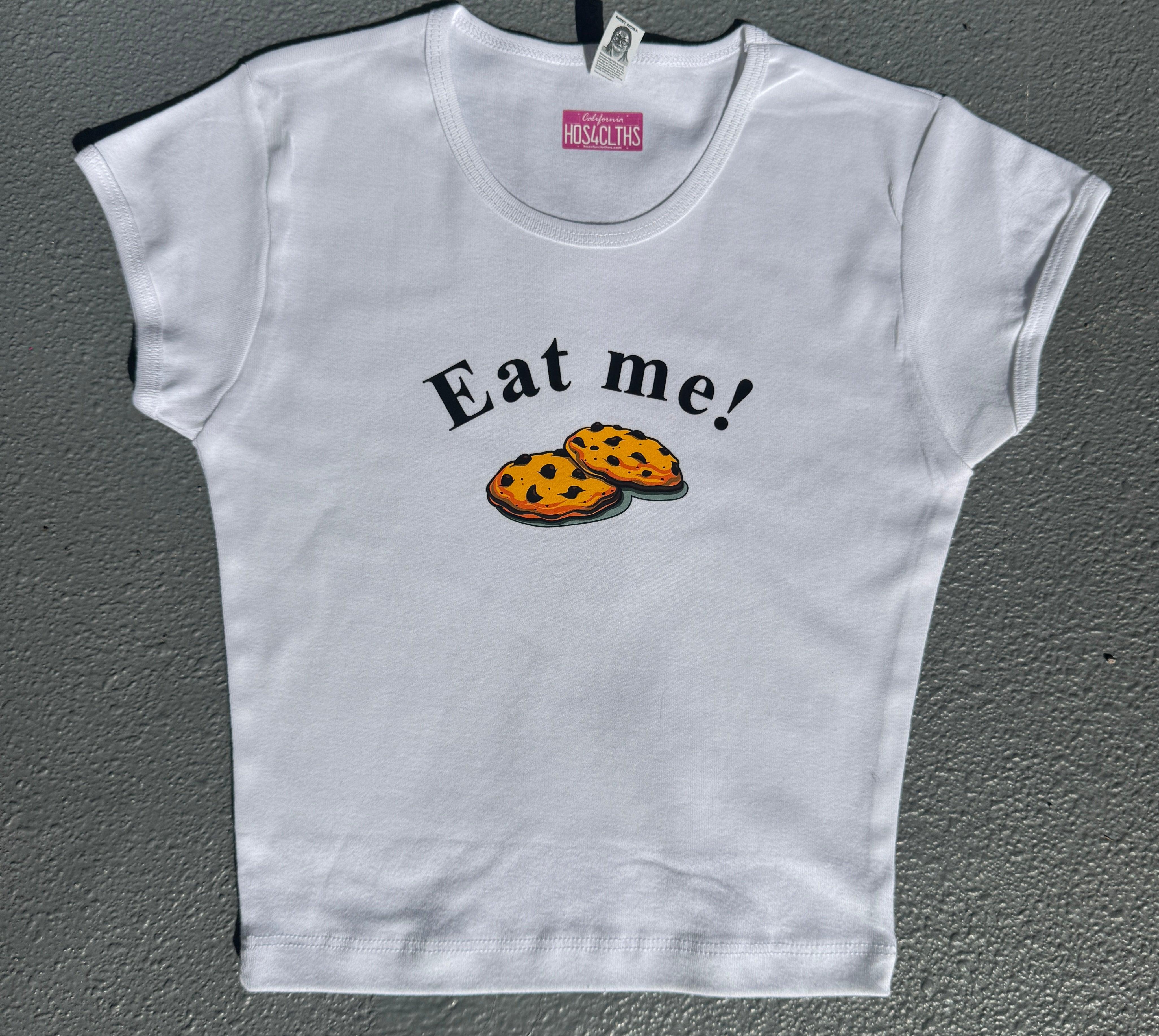 EAT ME Crop Tee