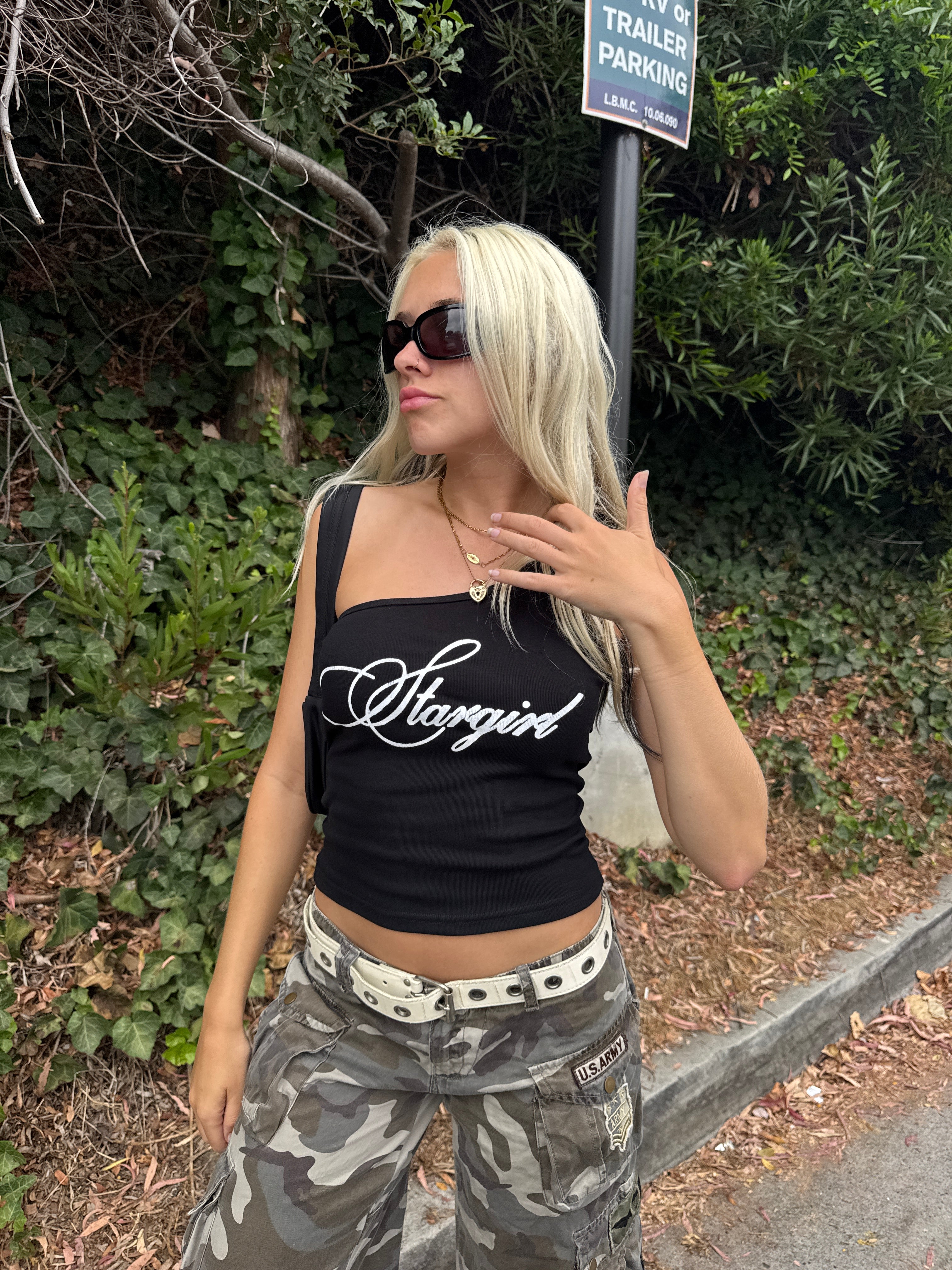 stargirl one shoulder tank
