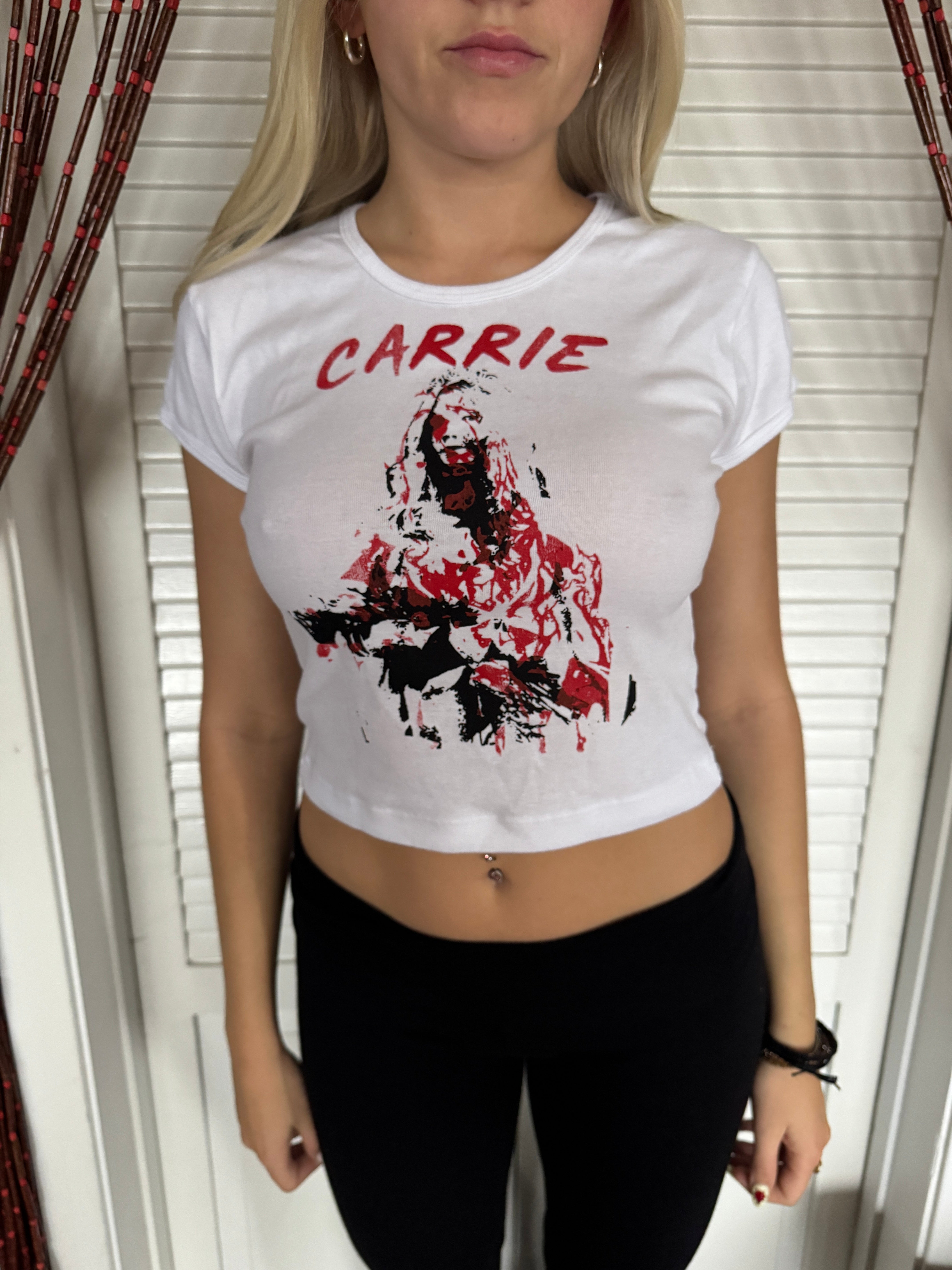 OOAK Carrie Crop Tee - M