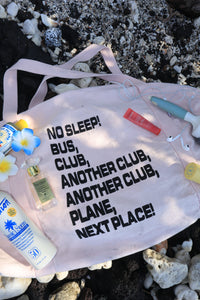 'NOTHER CLUB Bull Denim Weekender Bag