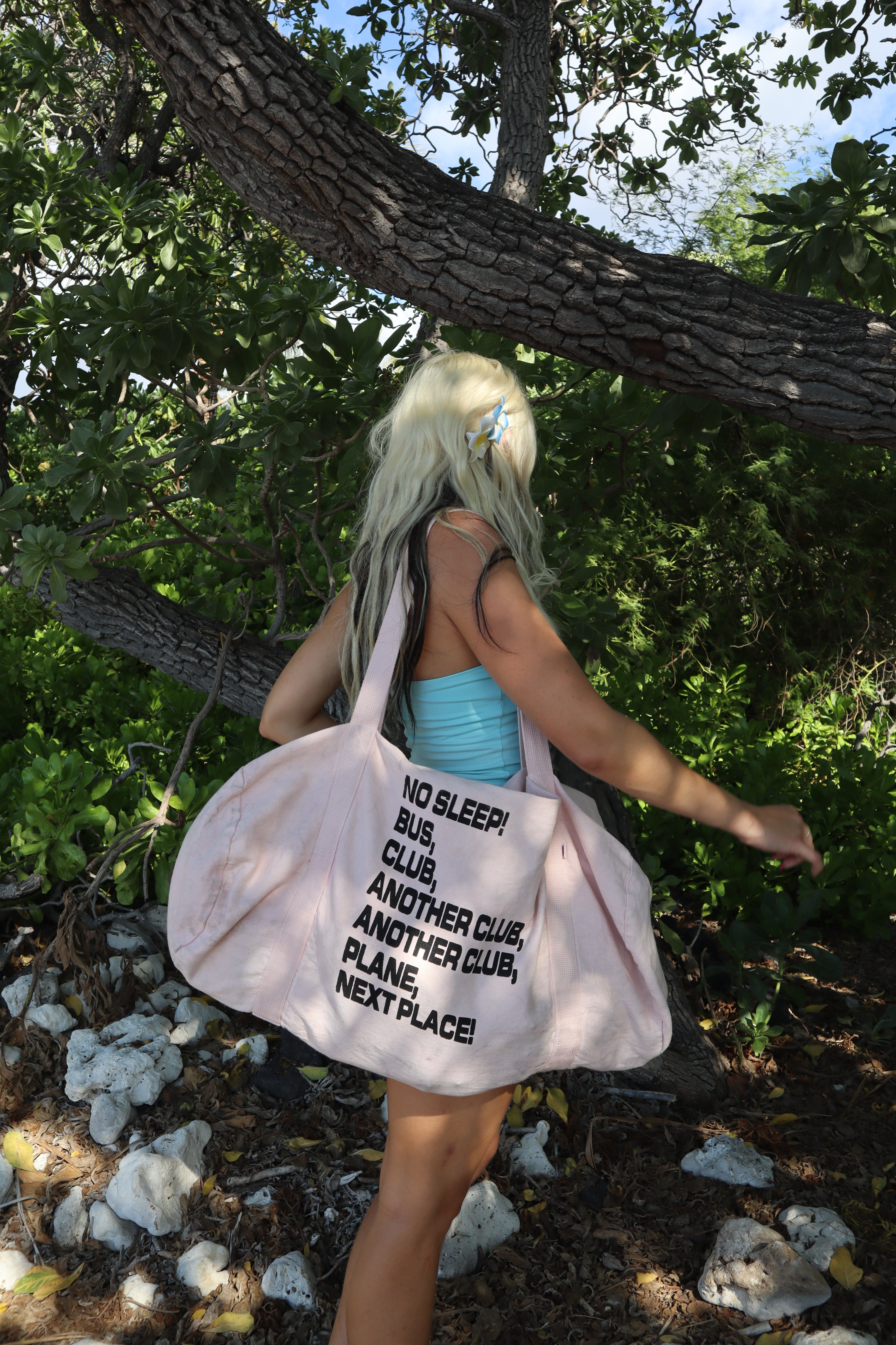 'NOTHER CLUB Bull Denim Weekender Bag
