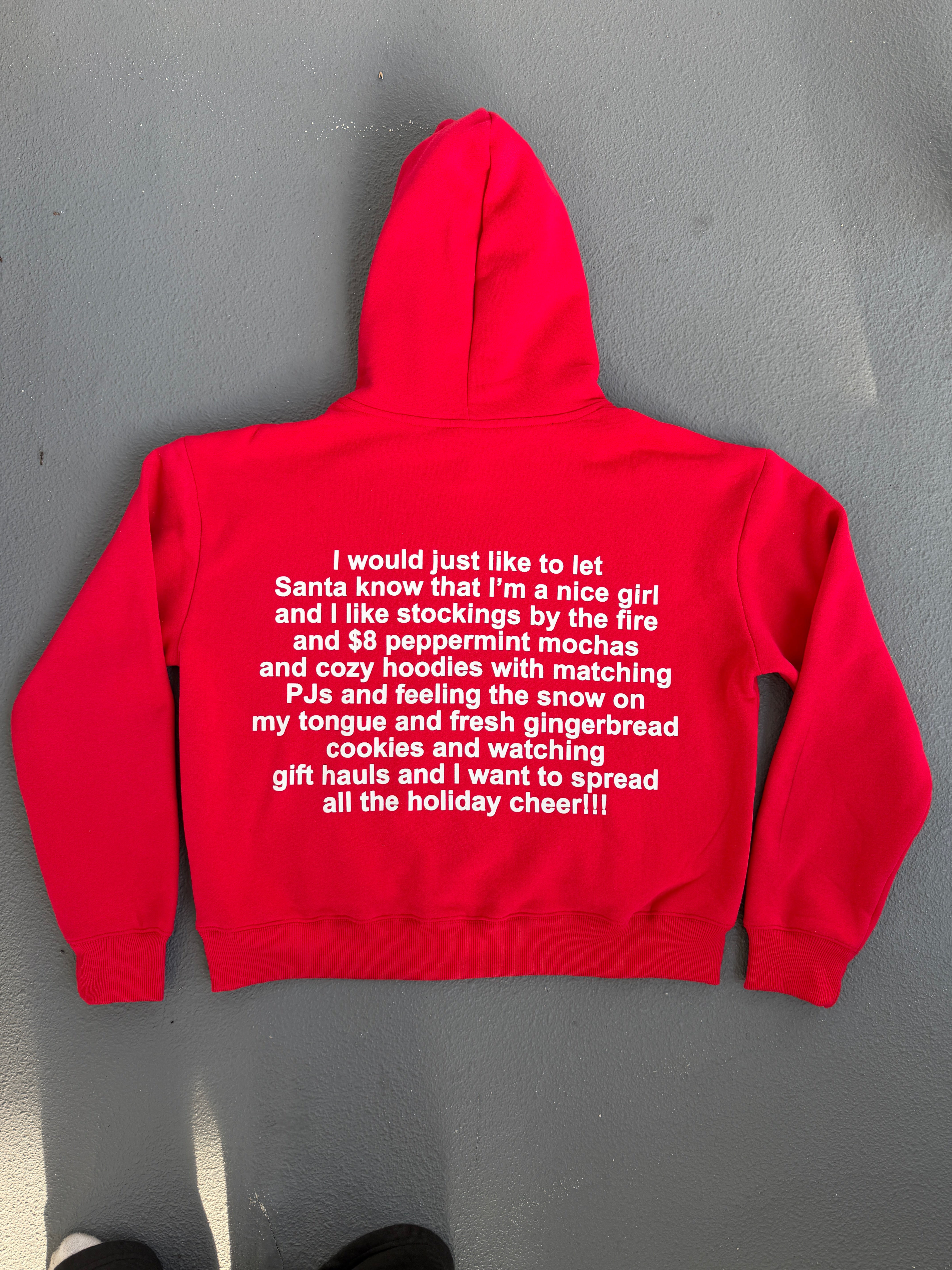 NICE GIRL XMAS hoodie