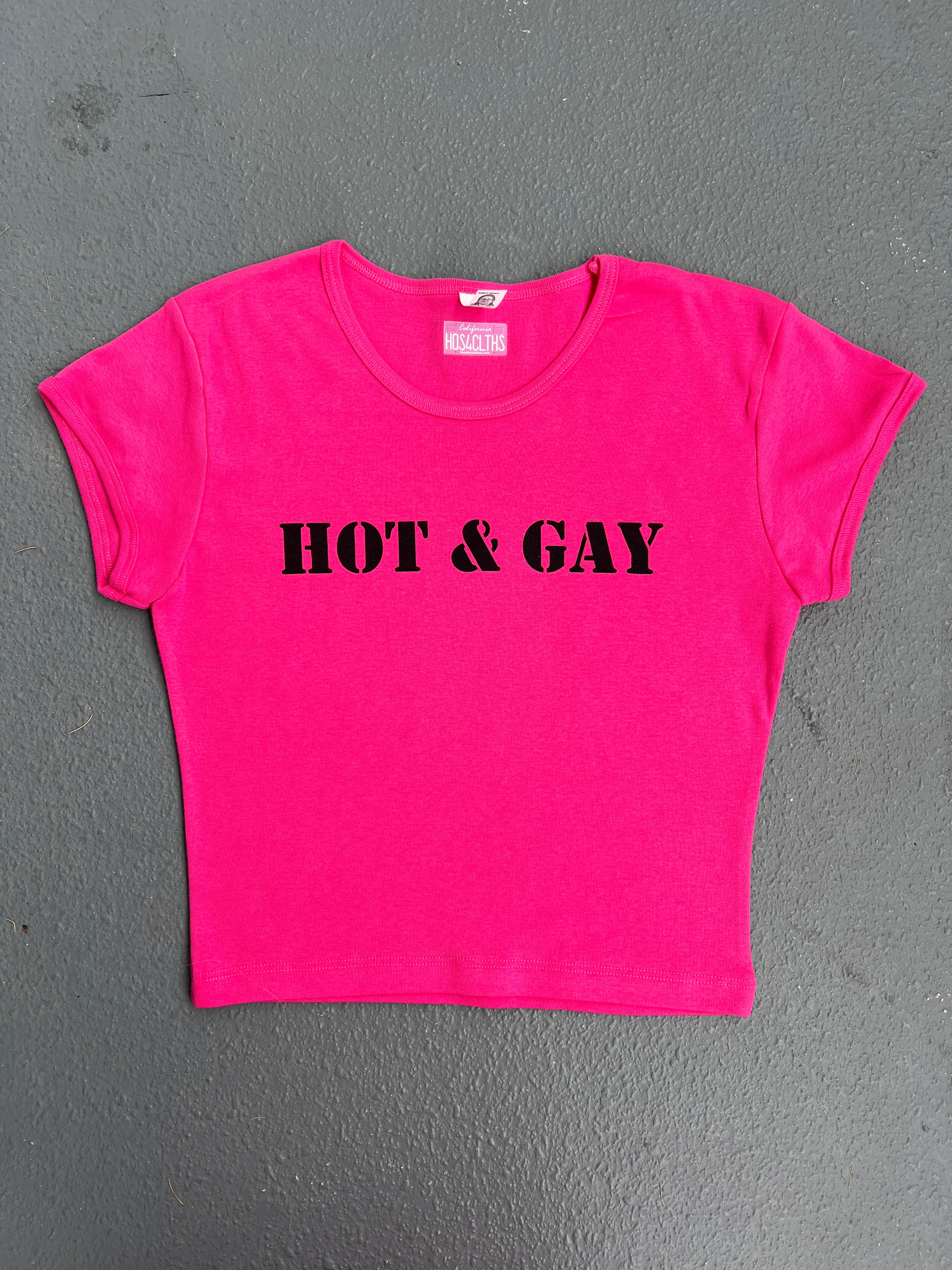 HOT & GAY Baby Tee