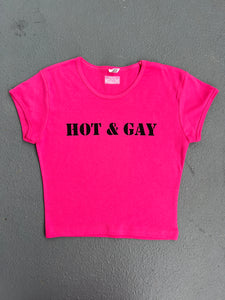 HOT & GAY Baby Tee