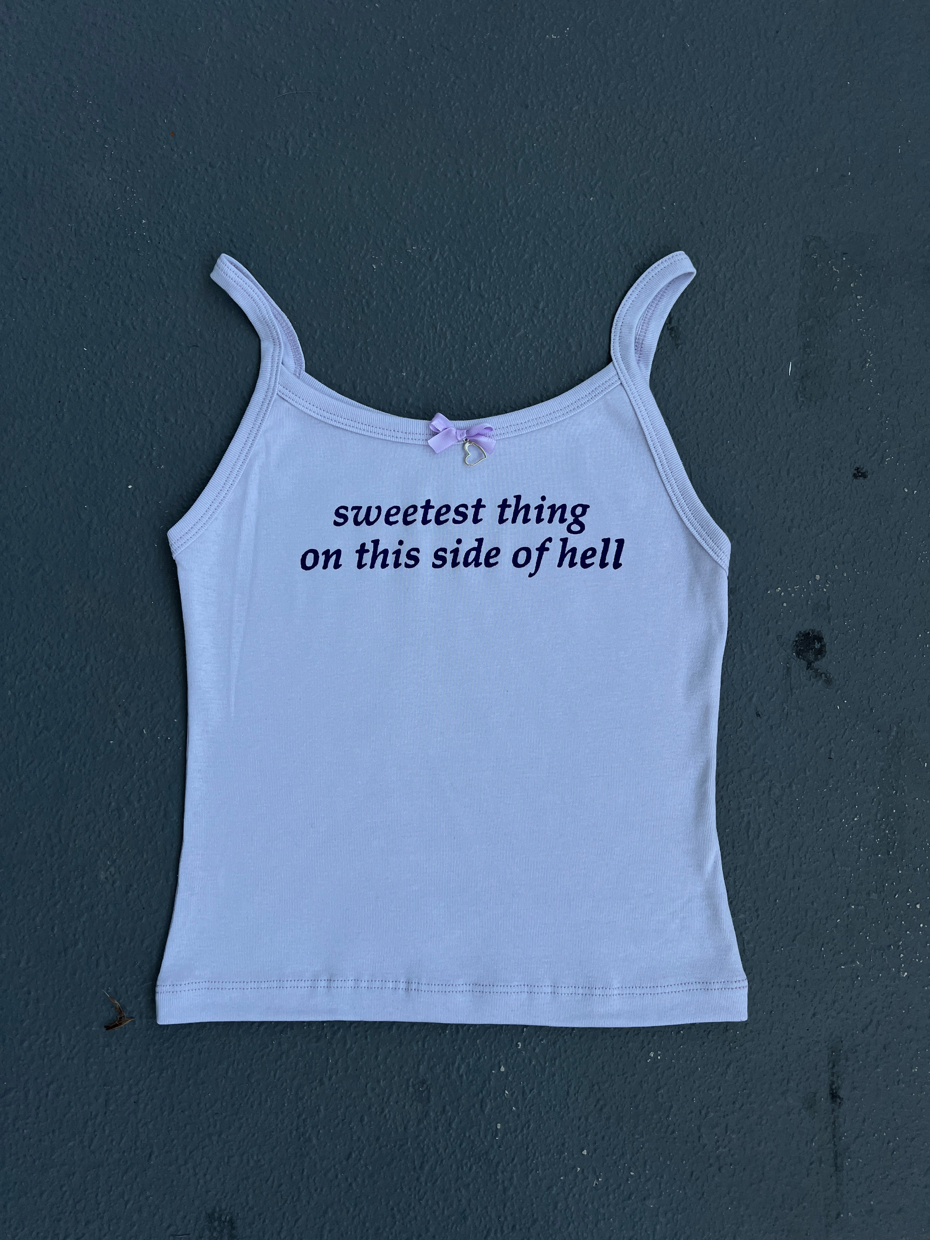 "sweetest thing" tank top