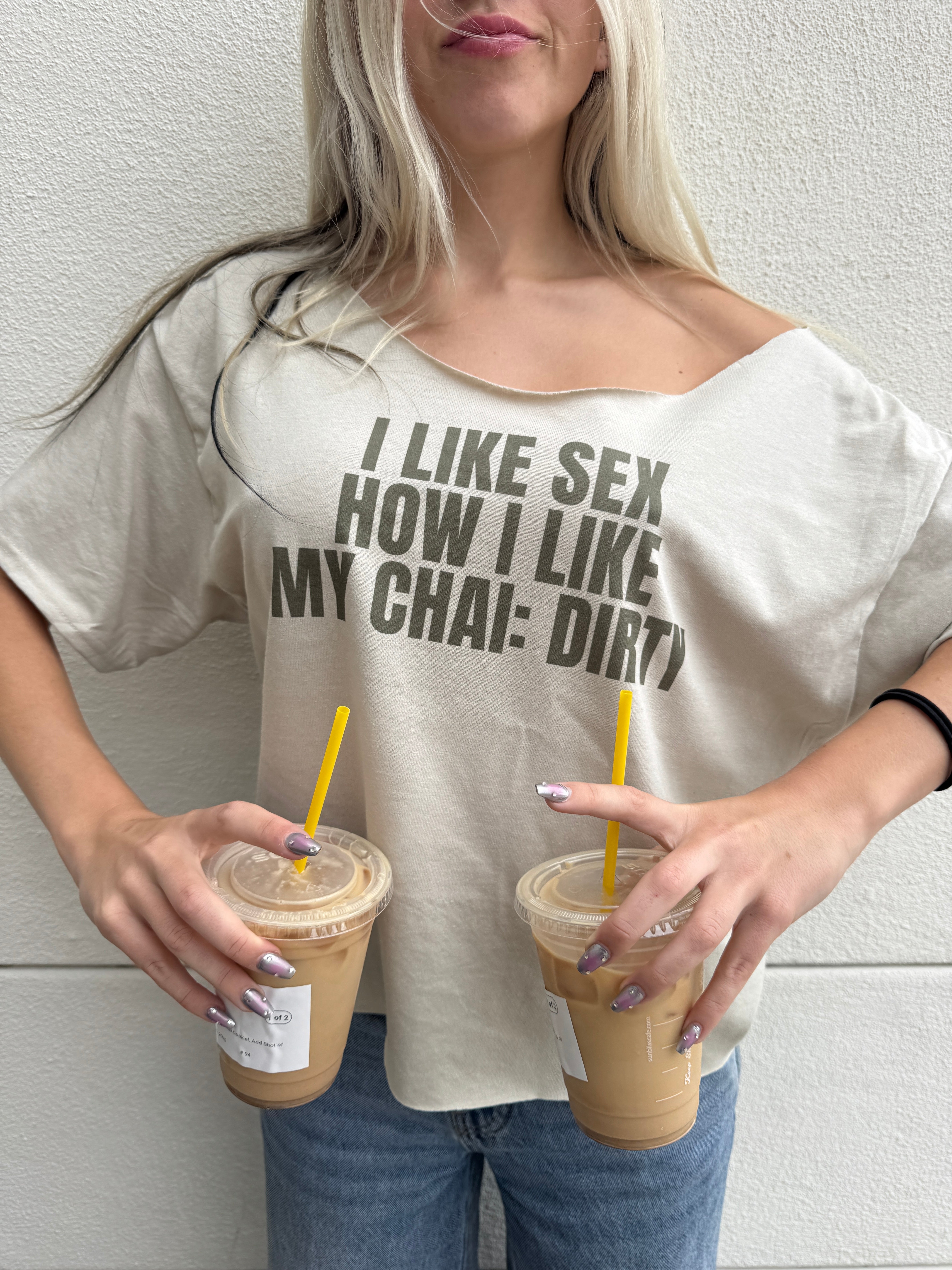 DIRTY CHAI Baggy Tee
