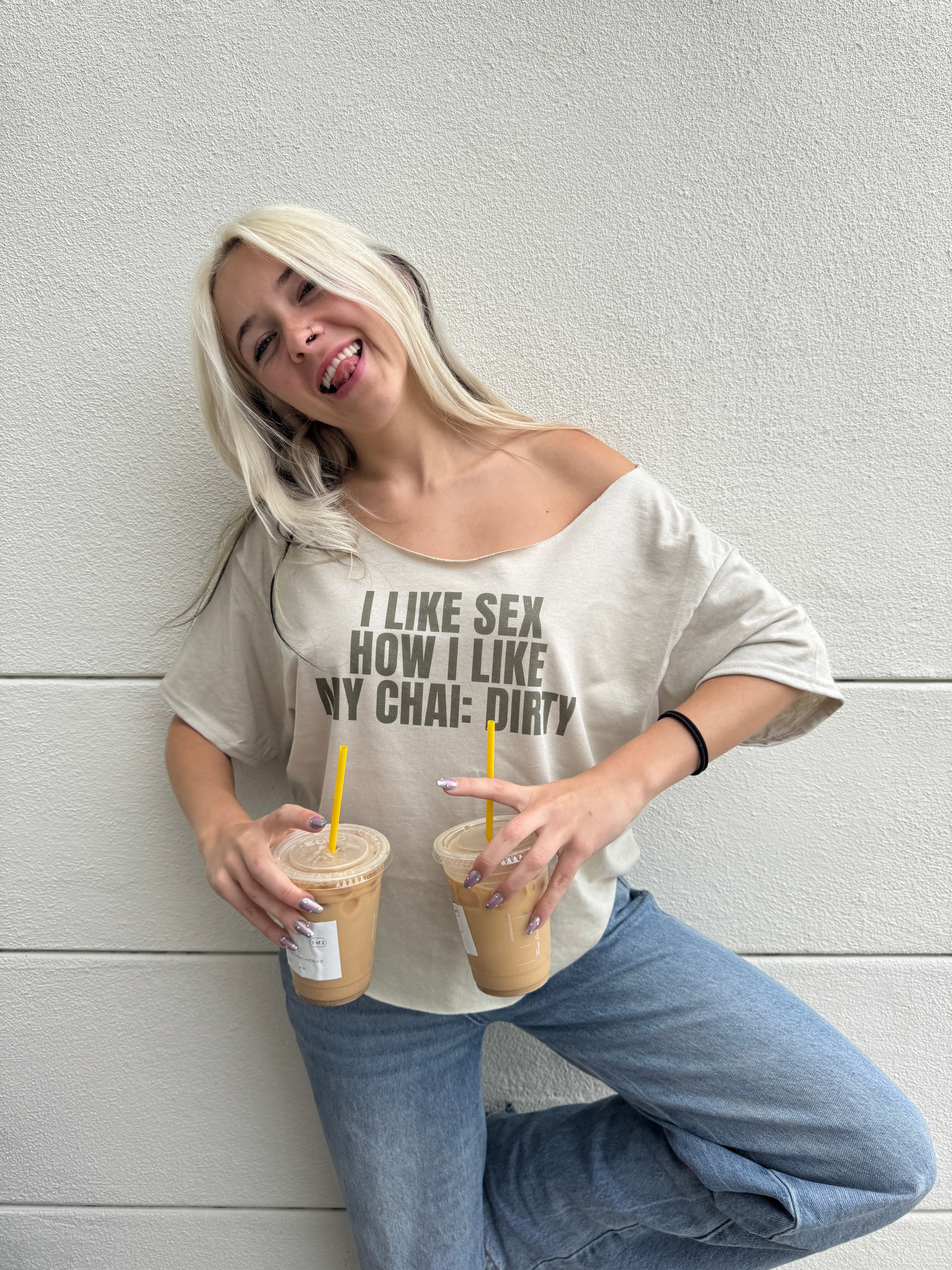 DIRTY CHAI Baggy Tee
