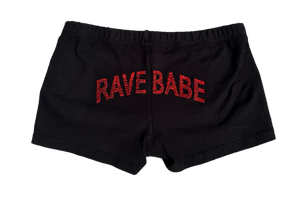 Rave Babe Micro Mini Shorts