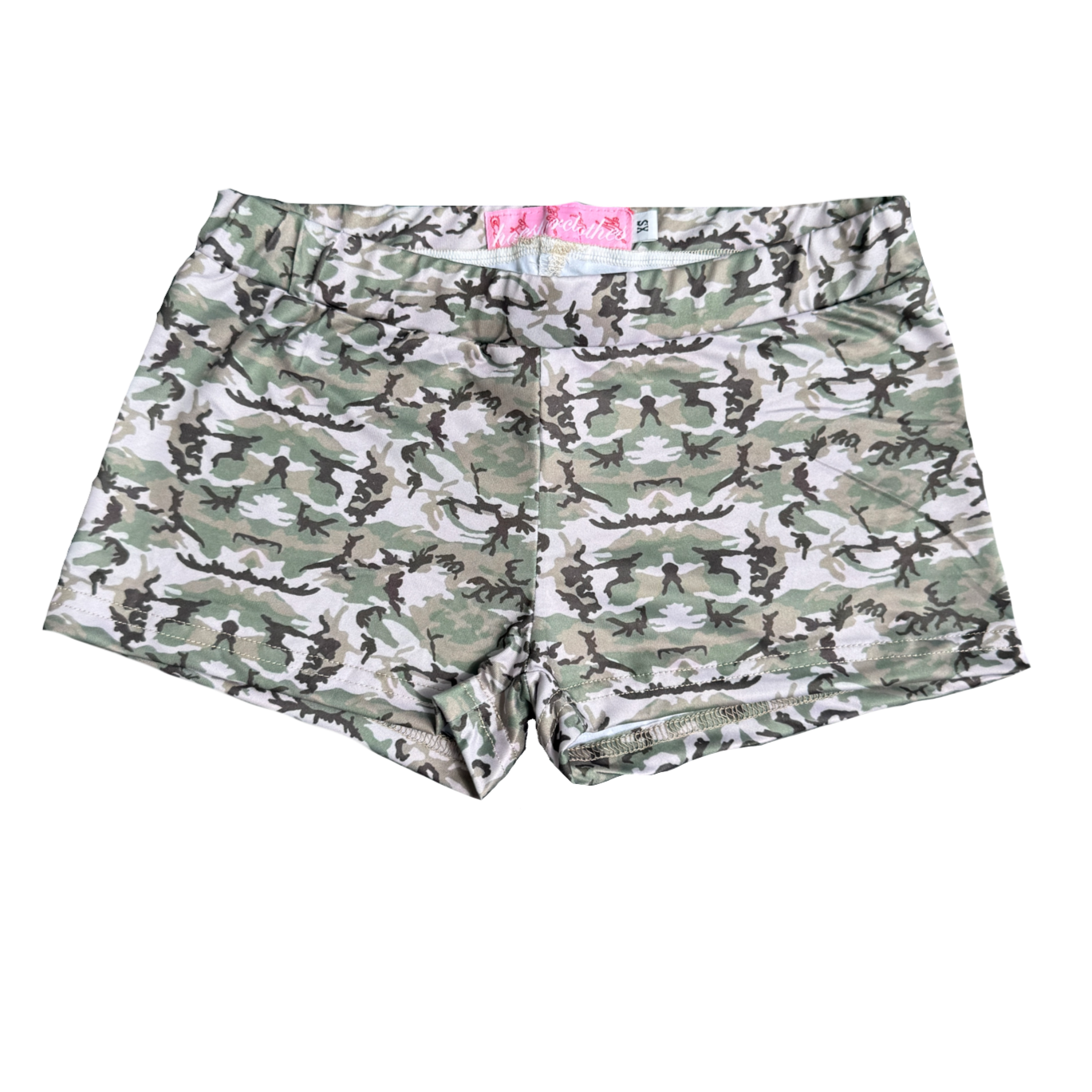 13 left - Camo Micro Mini Shorts