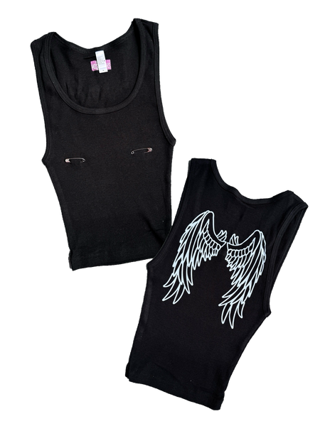 Y2K wings tank top – Hoes For Clothes