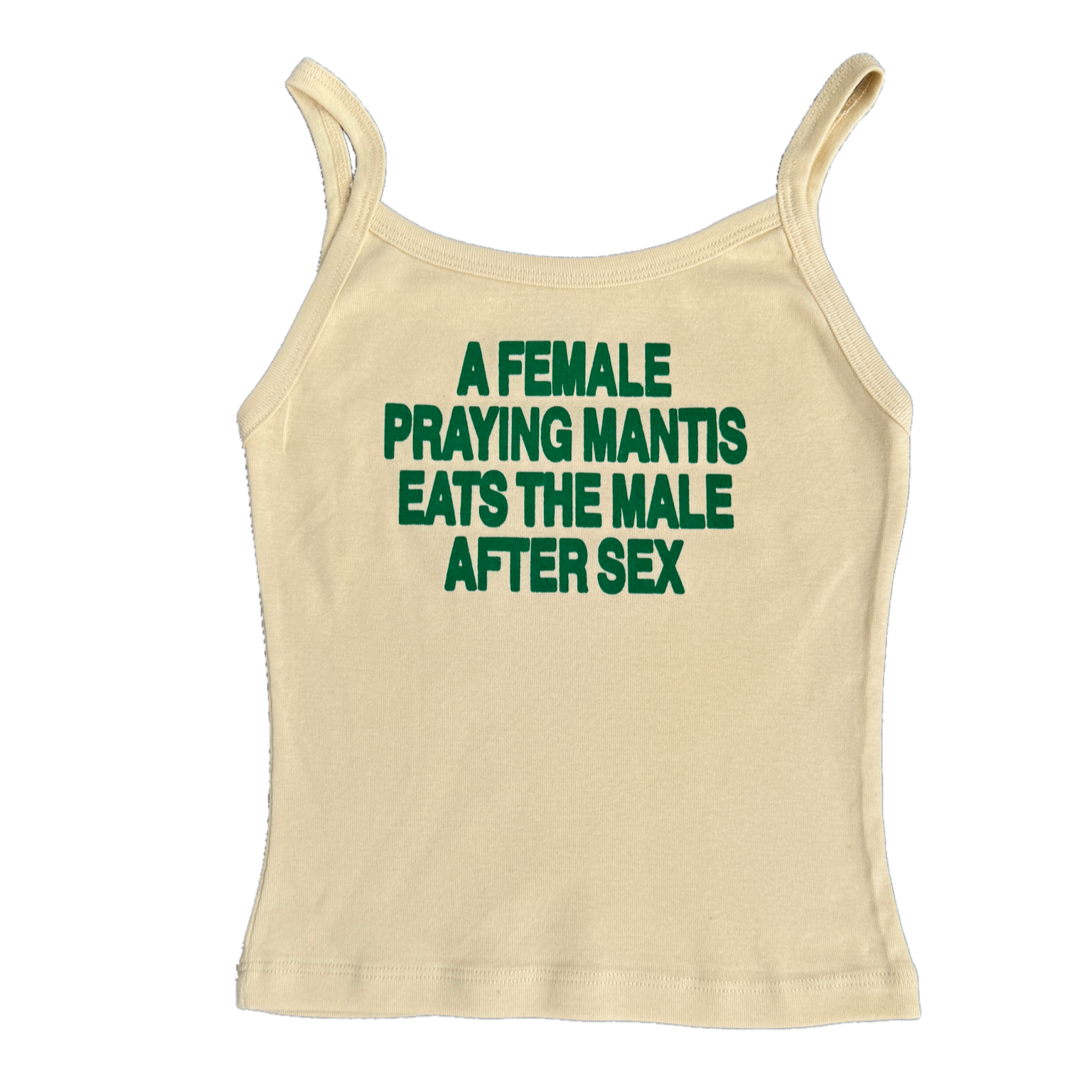 FEMALE PRAYING MANTIS Tank