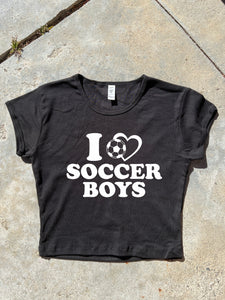 LAST CHANCE: I <3 Soccer Boys Baby Tee