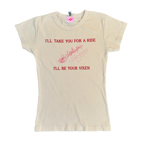 "i'll be your vixen" baby tee